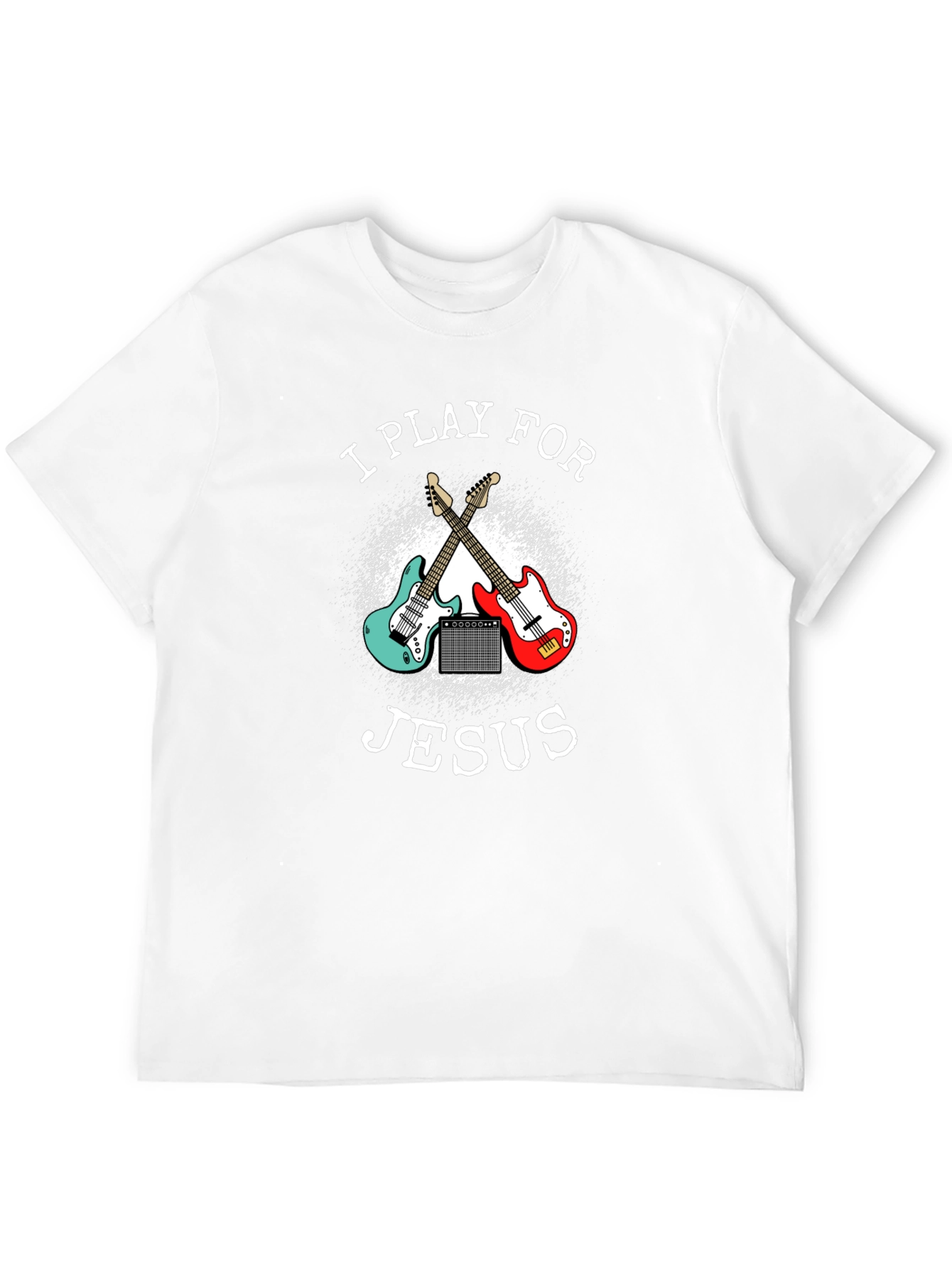 I Play for Jesus Guitar T-Shirt