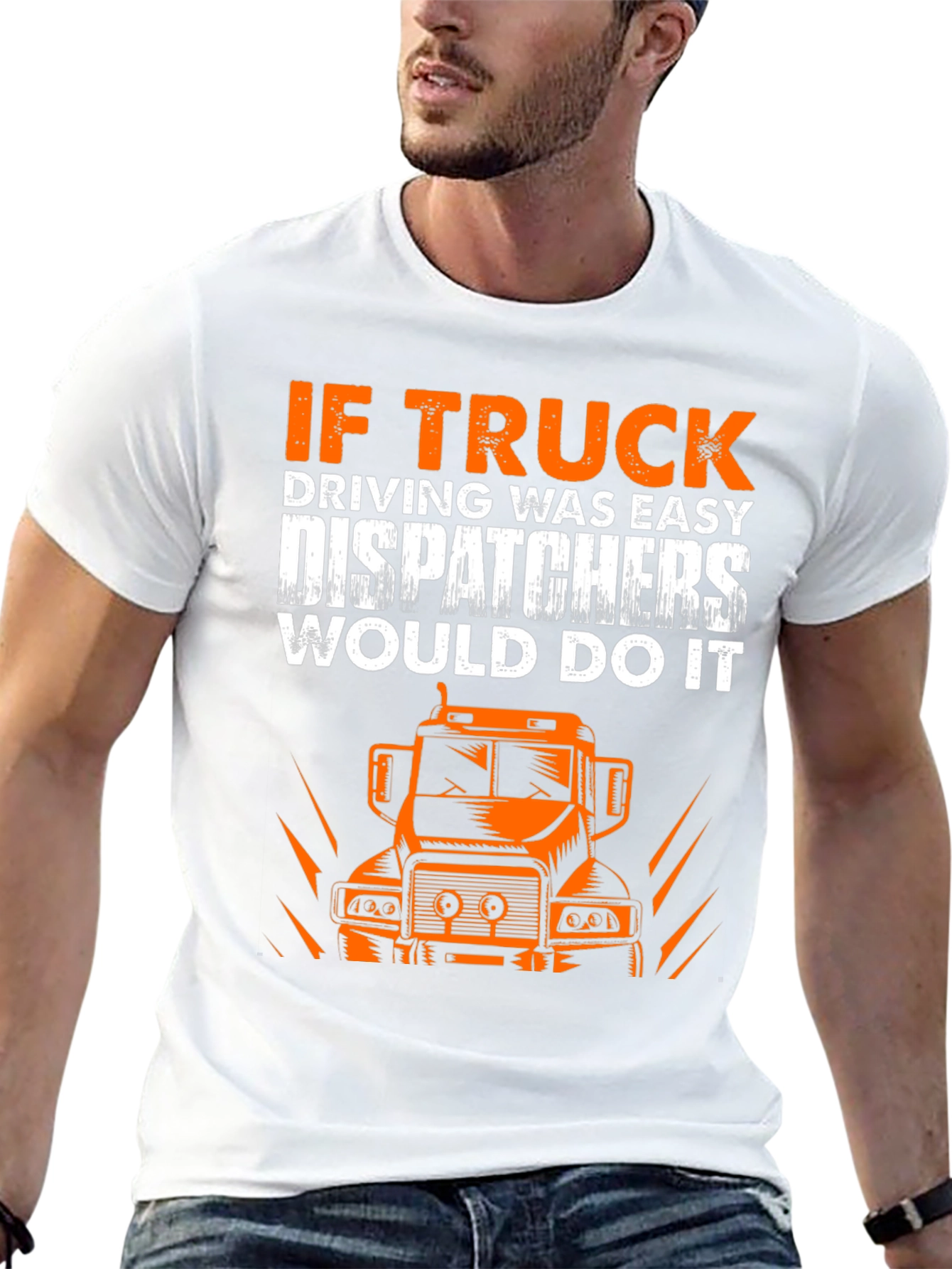 Trucker Humor Graphic Tee - Dispatchers Joke
