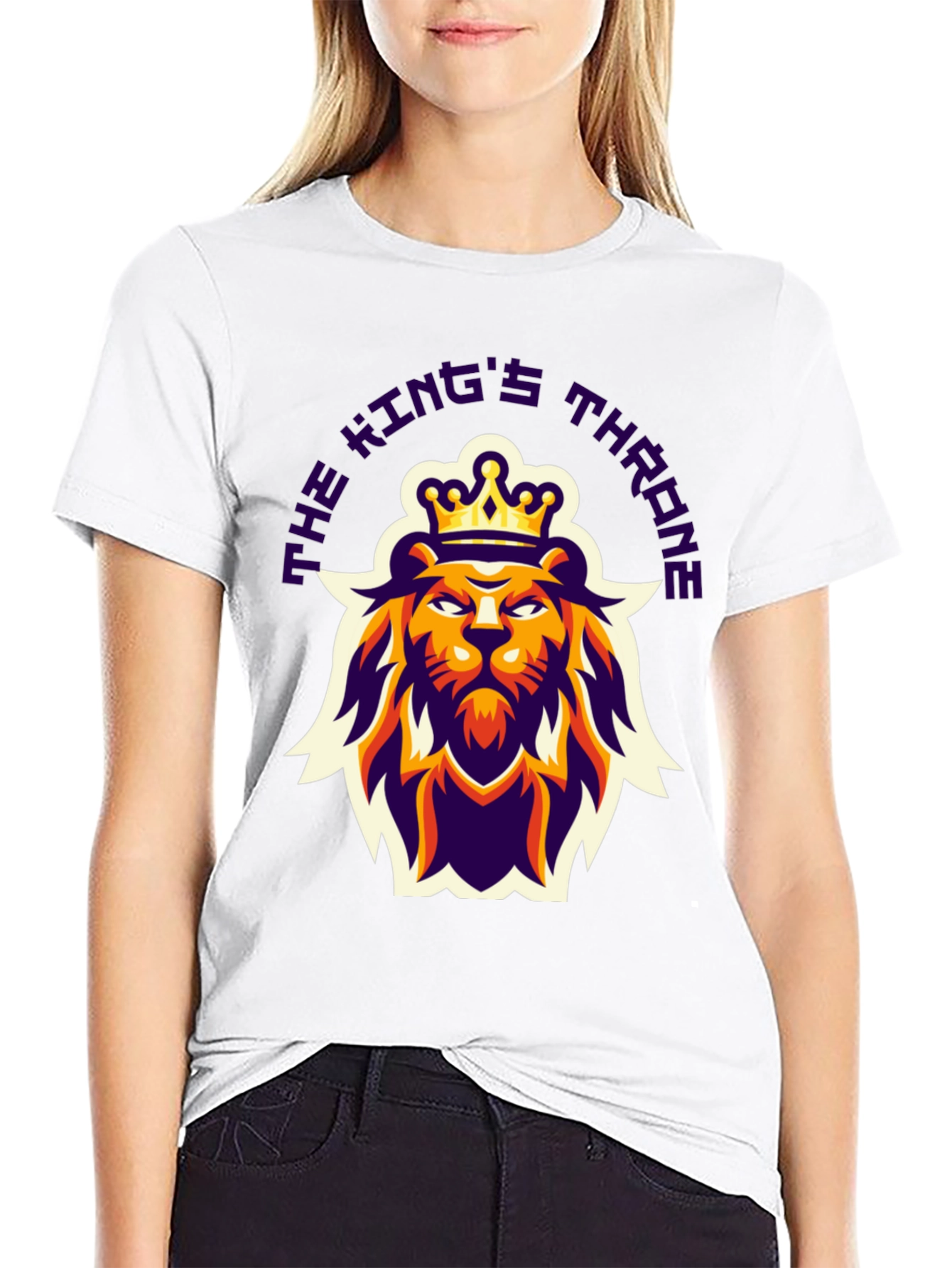 The Kings Throne Lion Graphic Tee