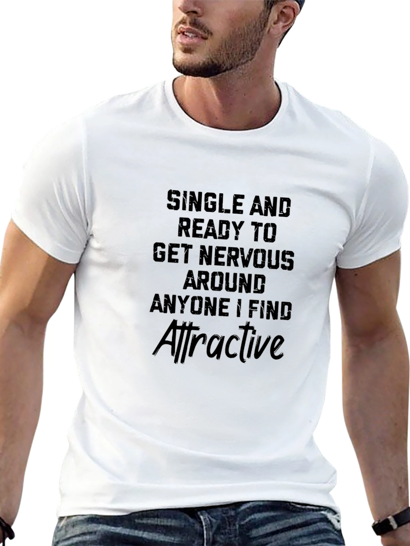 Single & Ready T-Shirt - Funny Dating Tee