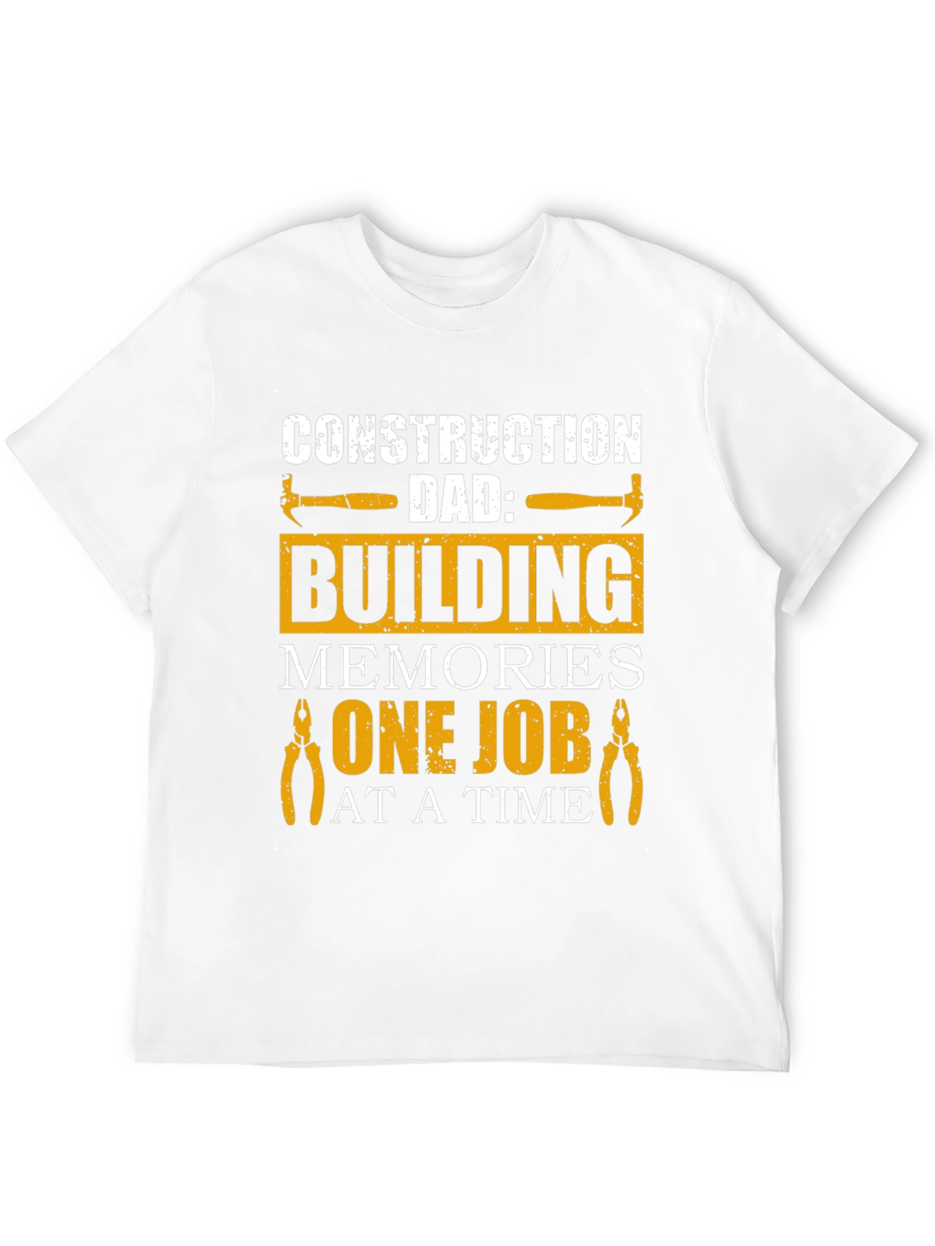 Construction Dad T-Shirt: Building Memories