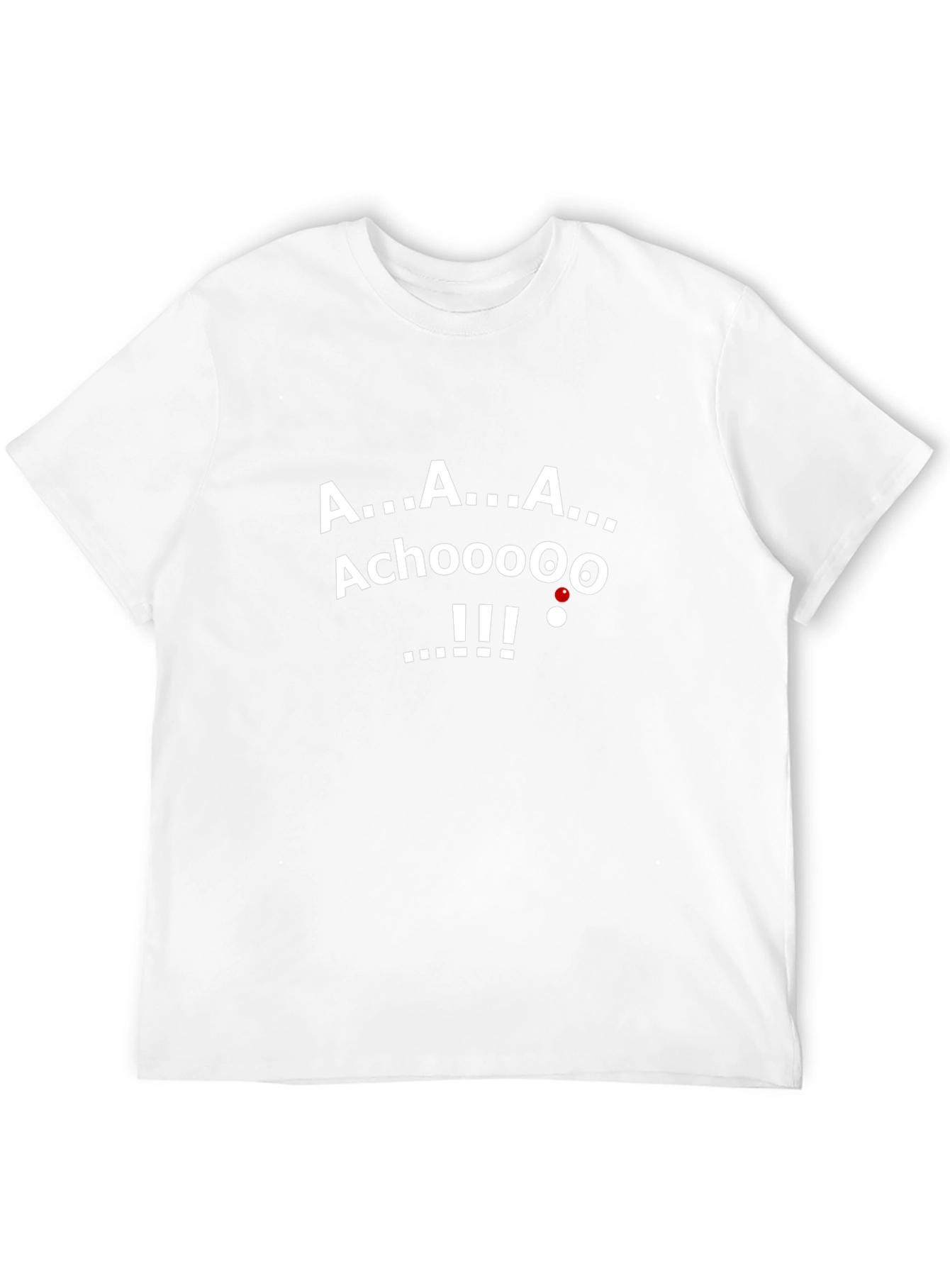 Achoooo! Graphic Tee - Black Novelty T-Shirt