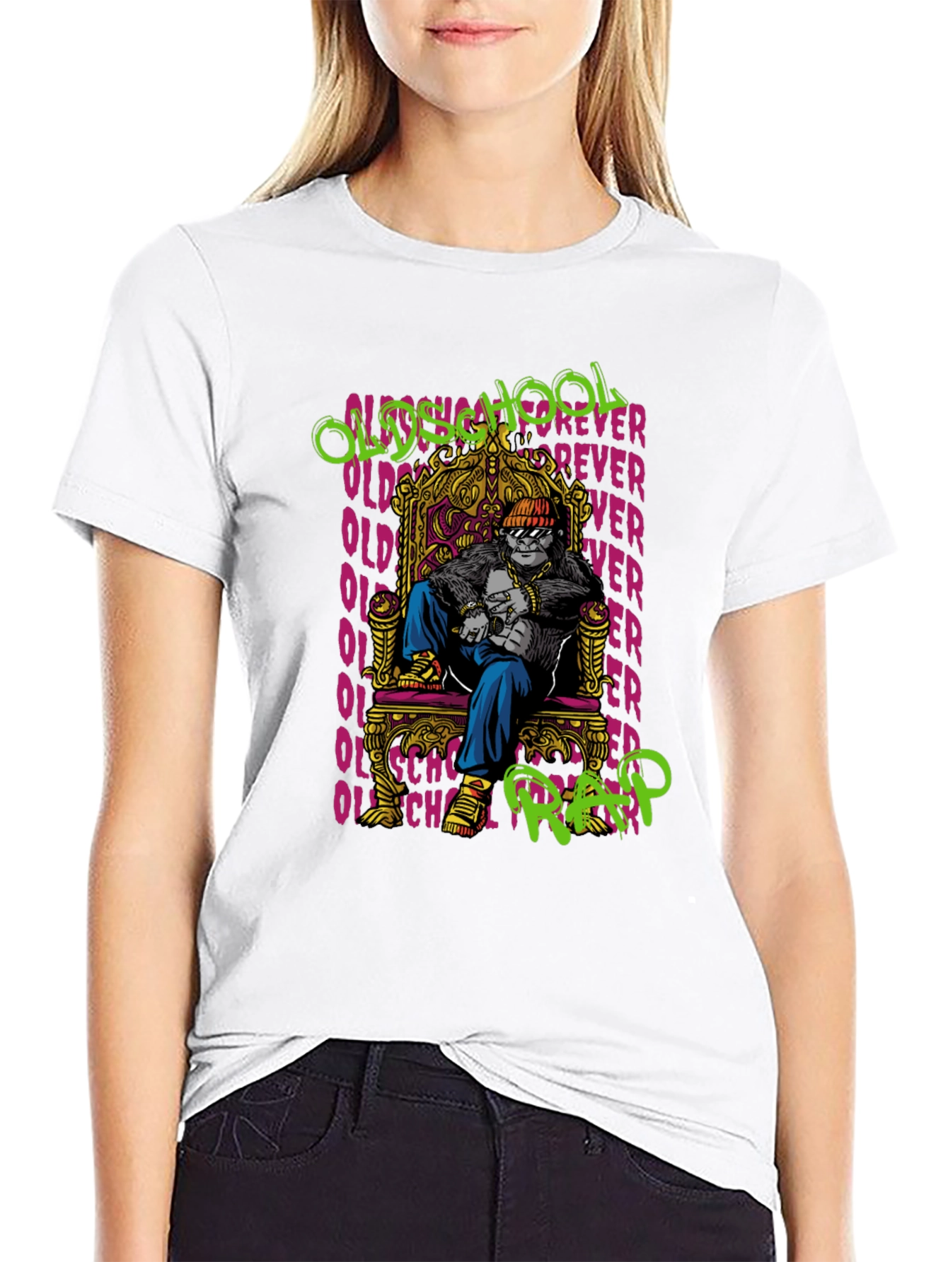 Old School Rap Gorilla T-Shirt