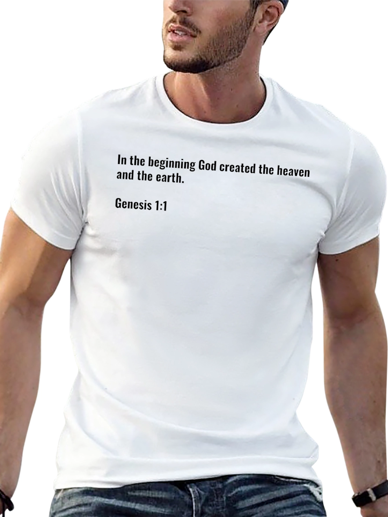 Genesis 1:1 T-Shirt - In the Beginning Verse
