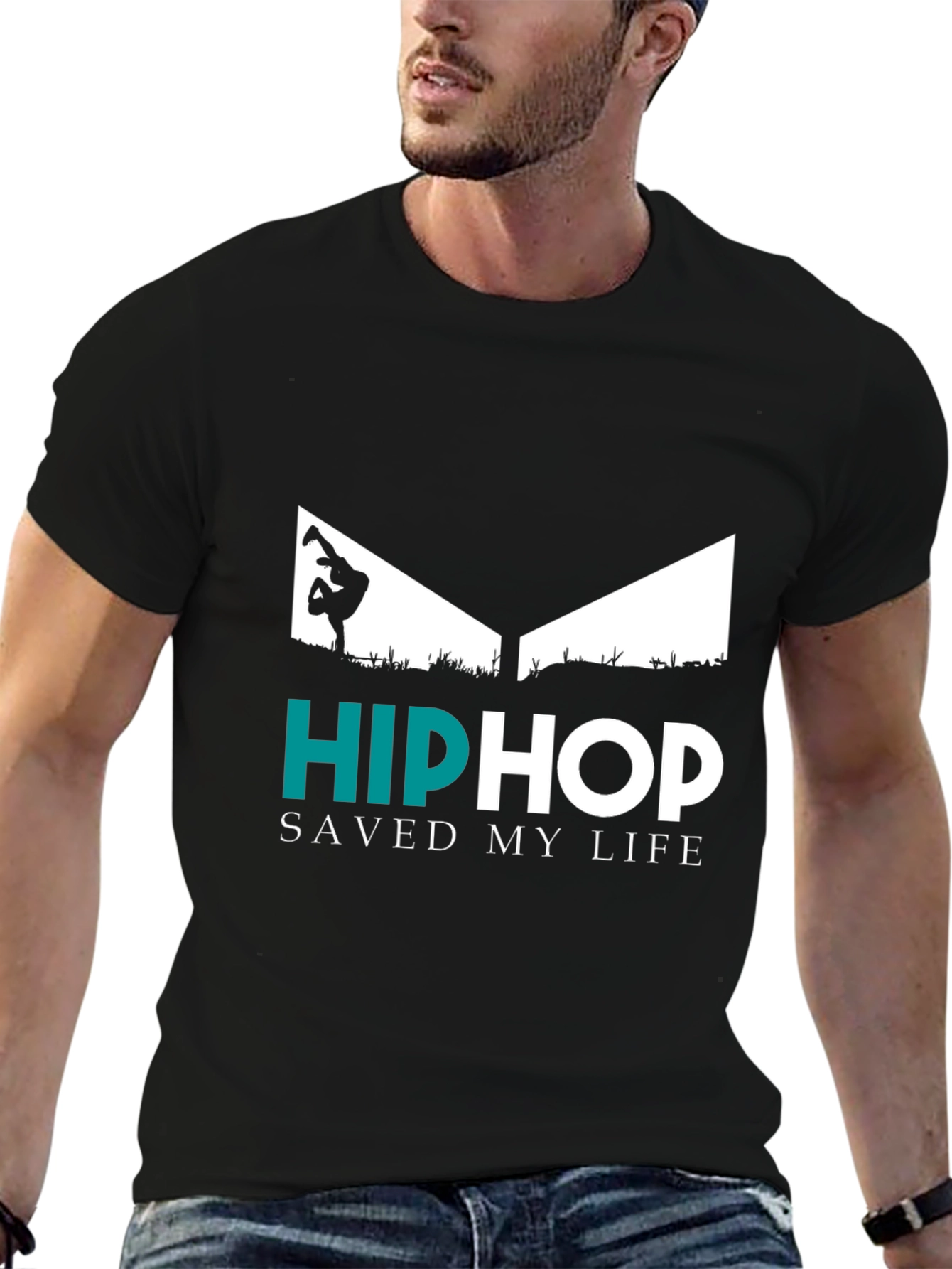 Hip Hop Saved My Life Graphic Tee
