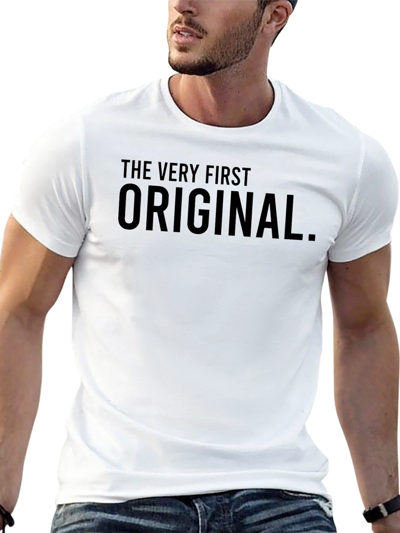 The Very First Original Black Graphic T-Shirt