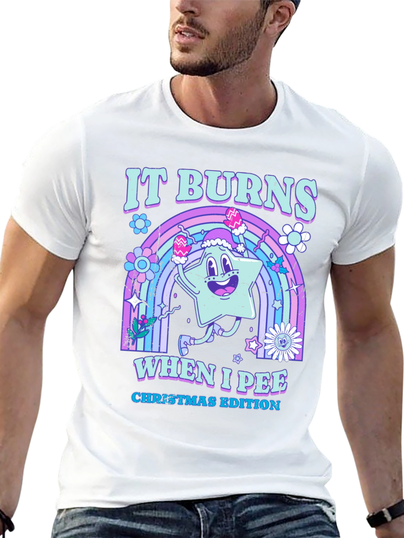 It Burns When I Pee Christmas T-Shirt