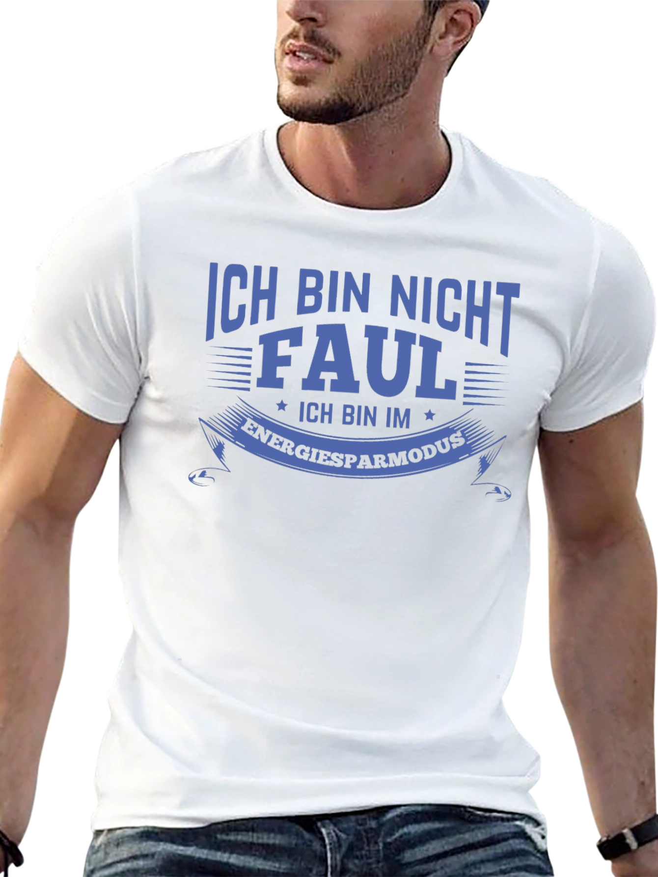 Ich Bin Nicht Faul T-Shirt - Energy Saving Mode