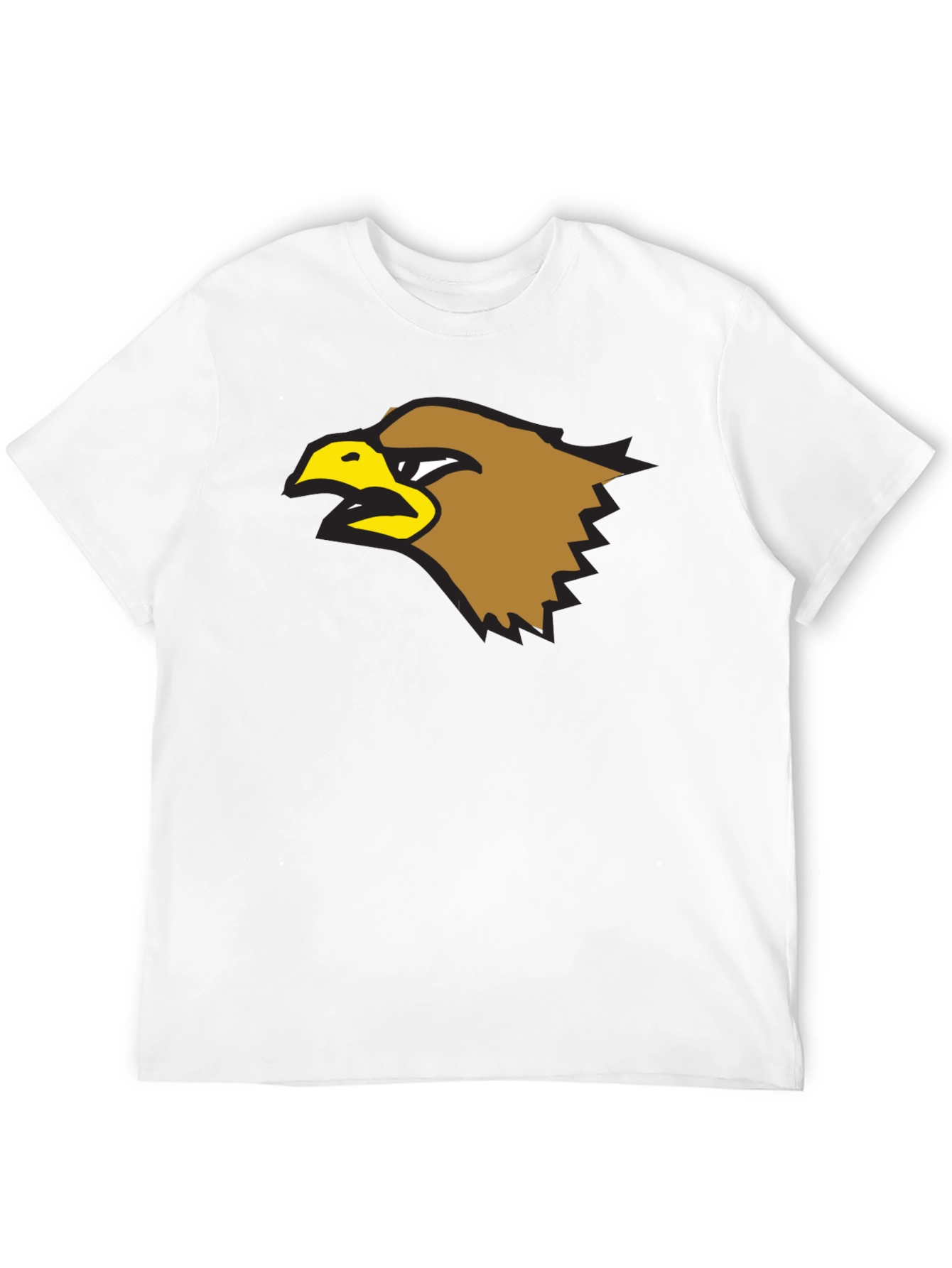 Hawk Graphic Tee - Mens Black T-Shirt