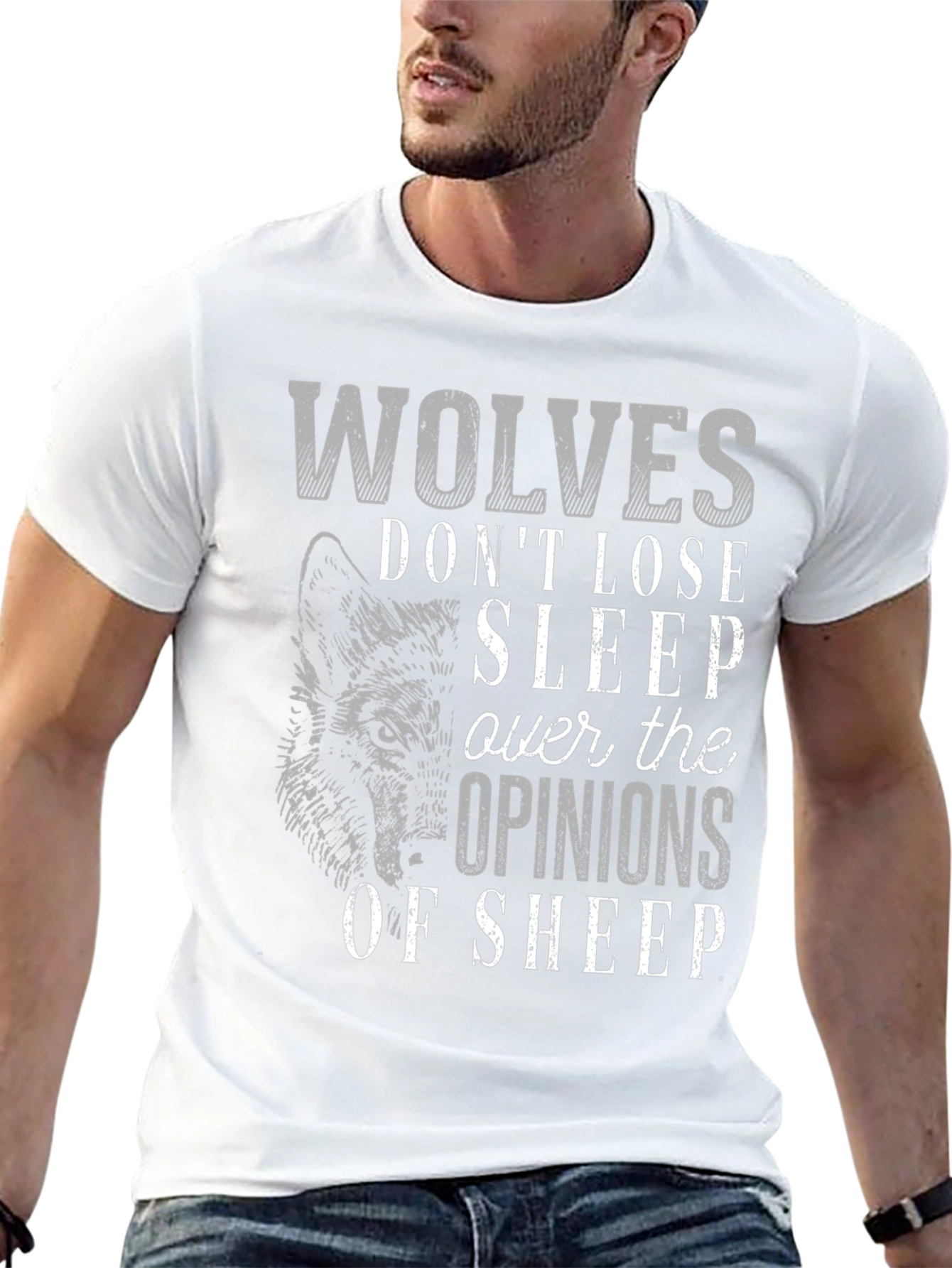 Wolves Dont Lose Sleep Graphic Tee