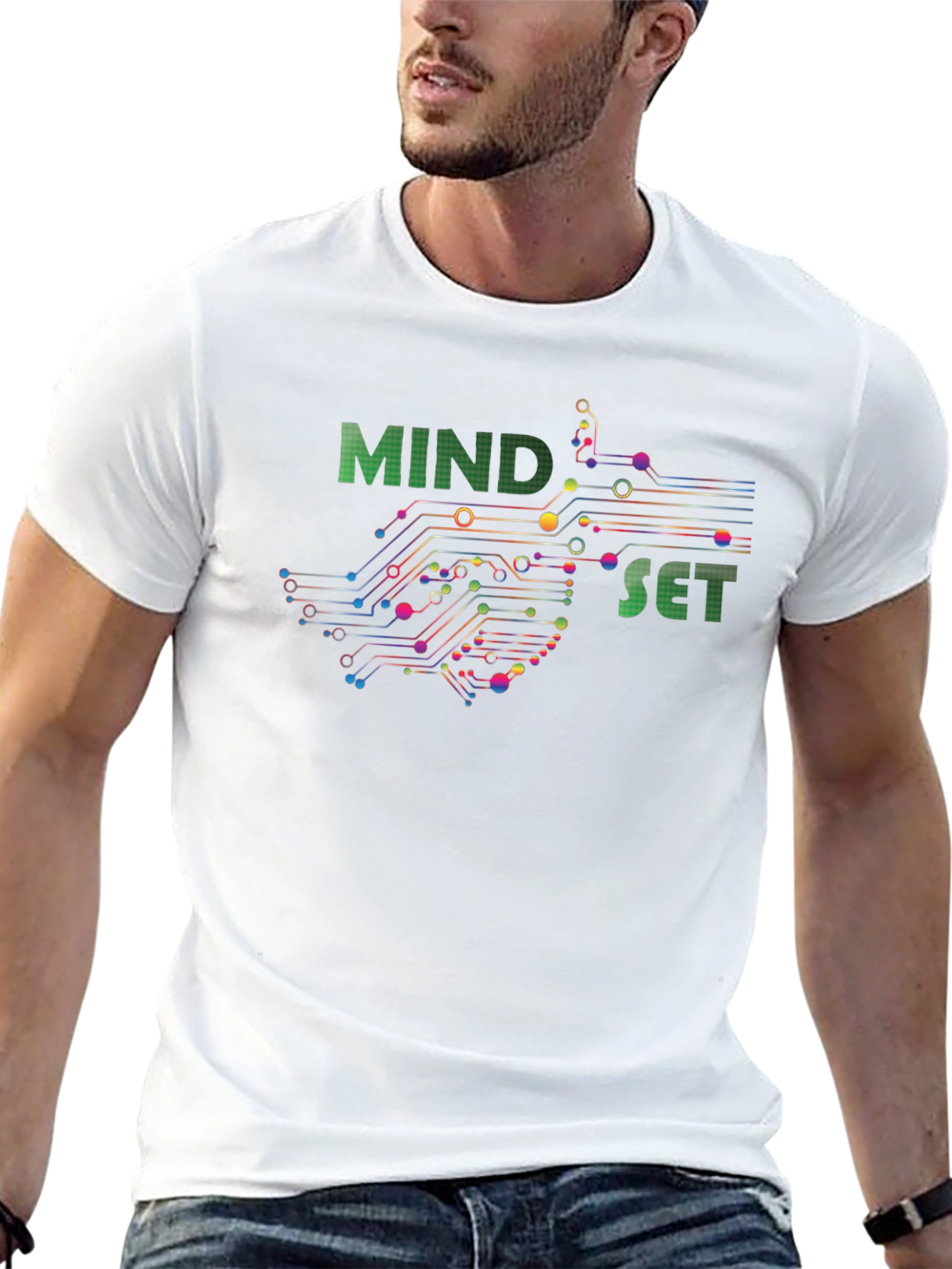 Mindset Circuit Graphic T-Shirt - Tech Inspired