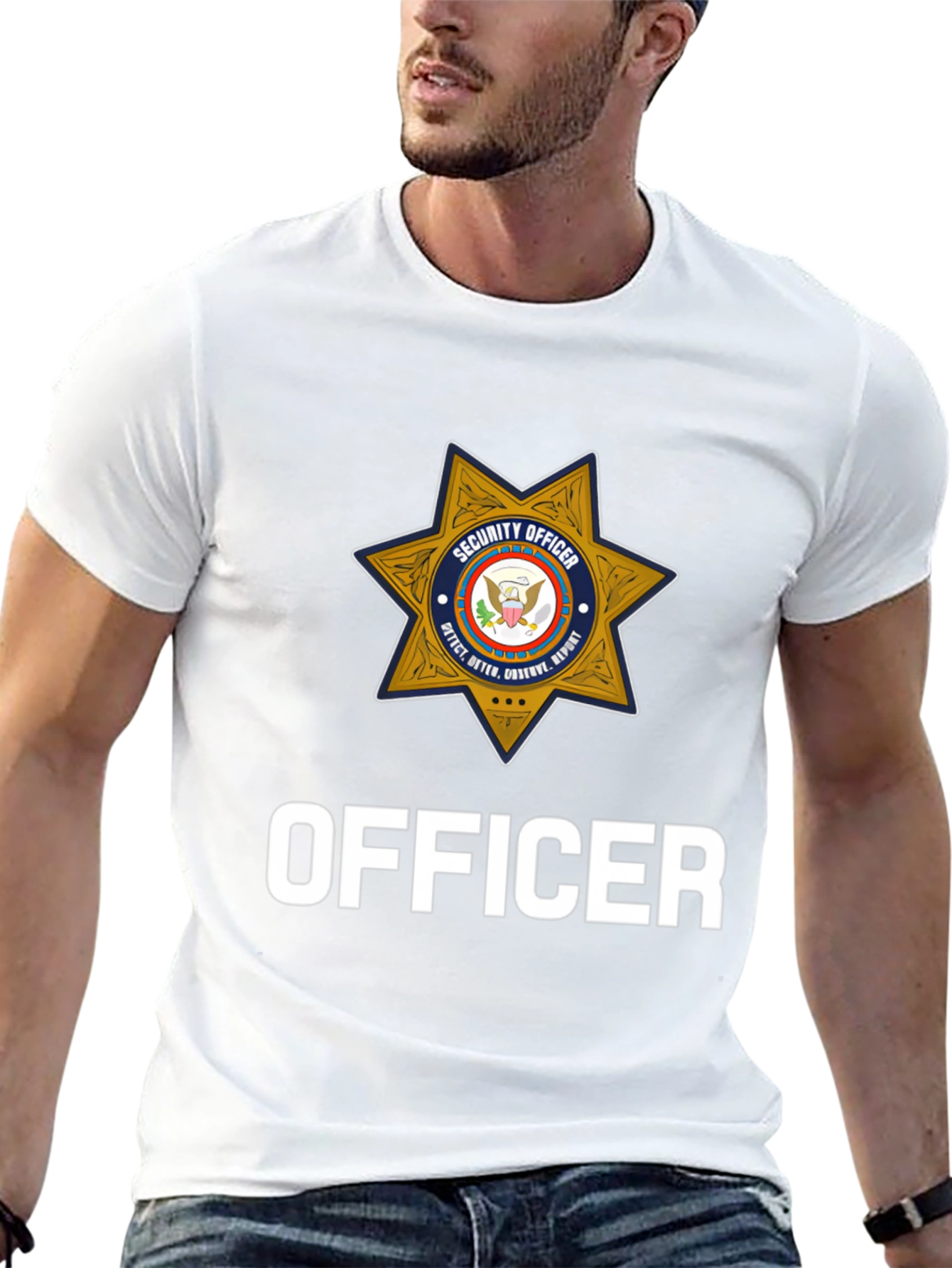 Security Officer Badge T-Shirt