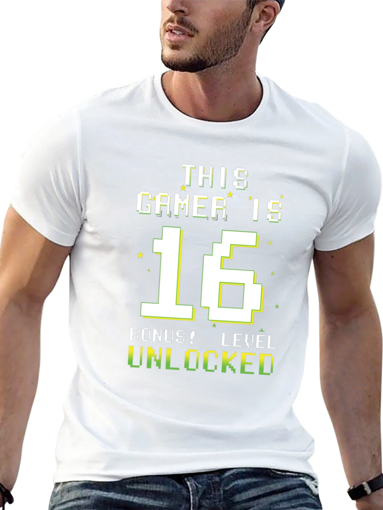 Gamer 16th Birthday Level Unlocked T-Shirt