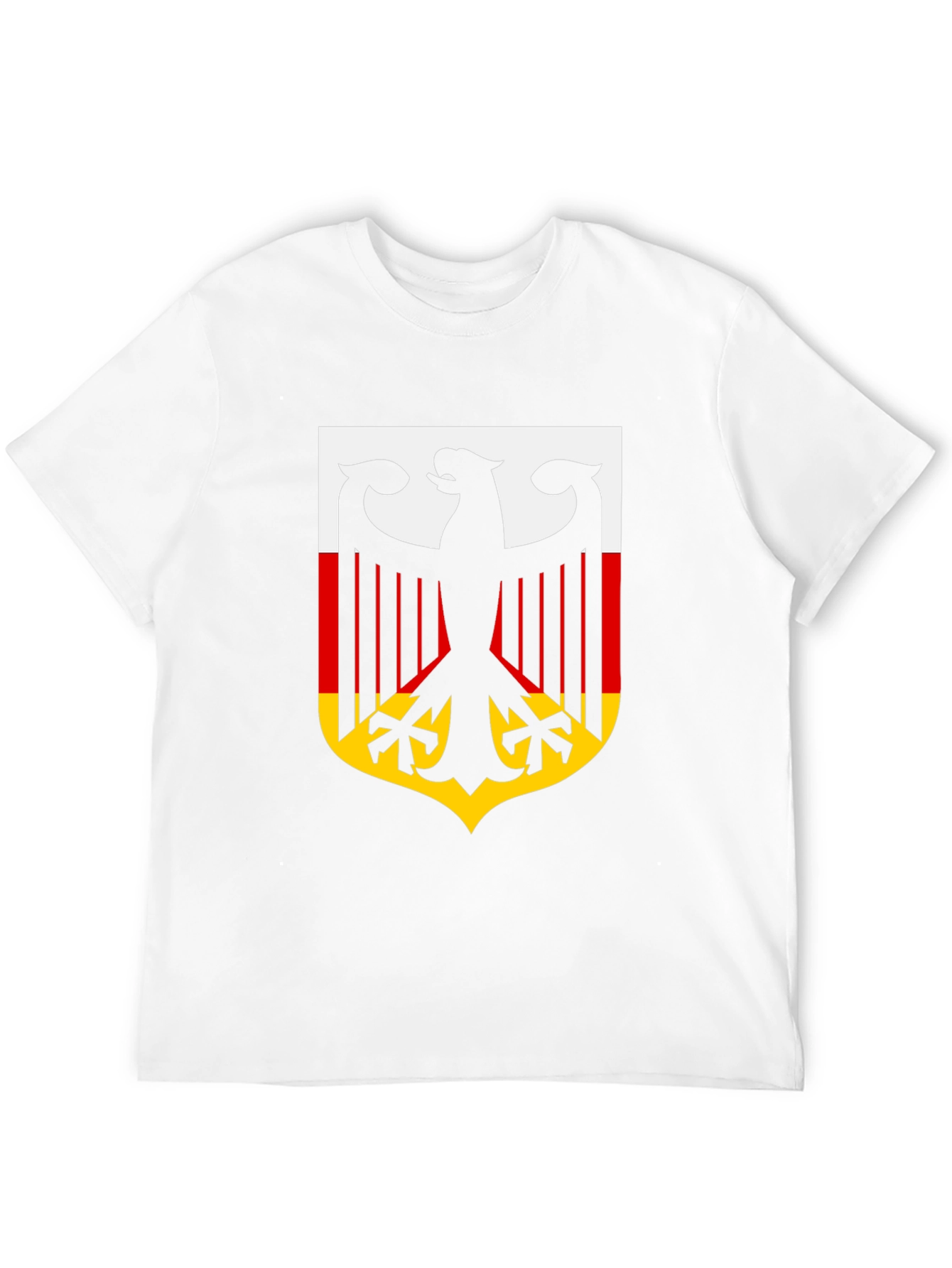 German Eagle Crest Graphic Tee - Classic Style