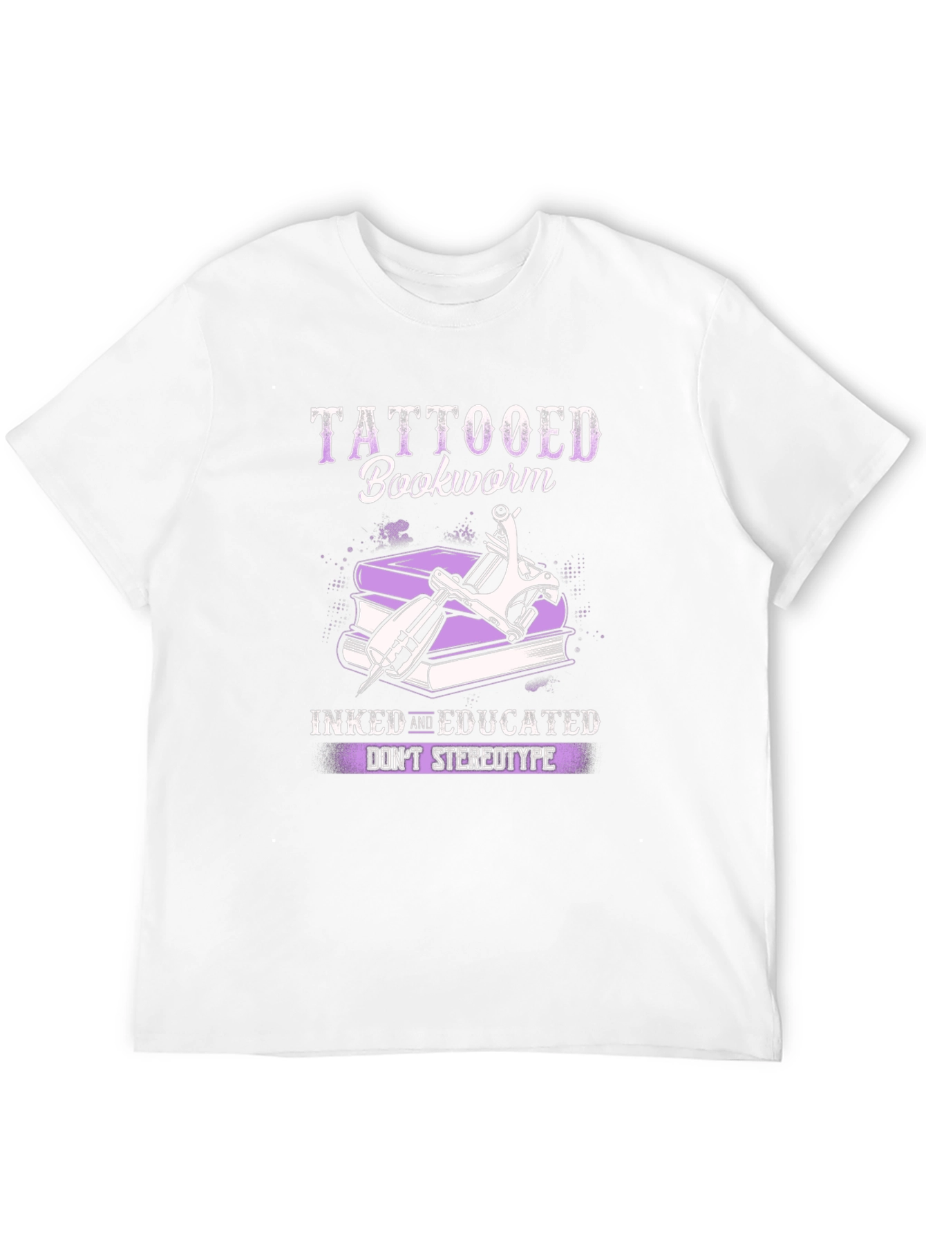 Tattooed Bookworm T-Shirt - Inked and Educated
