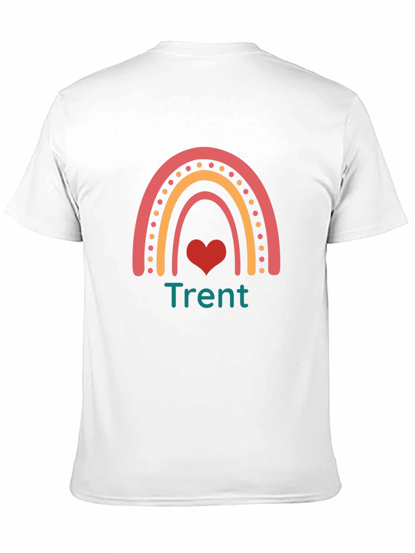 Trent Rainbow Heart T-Shirt