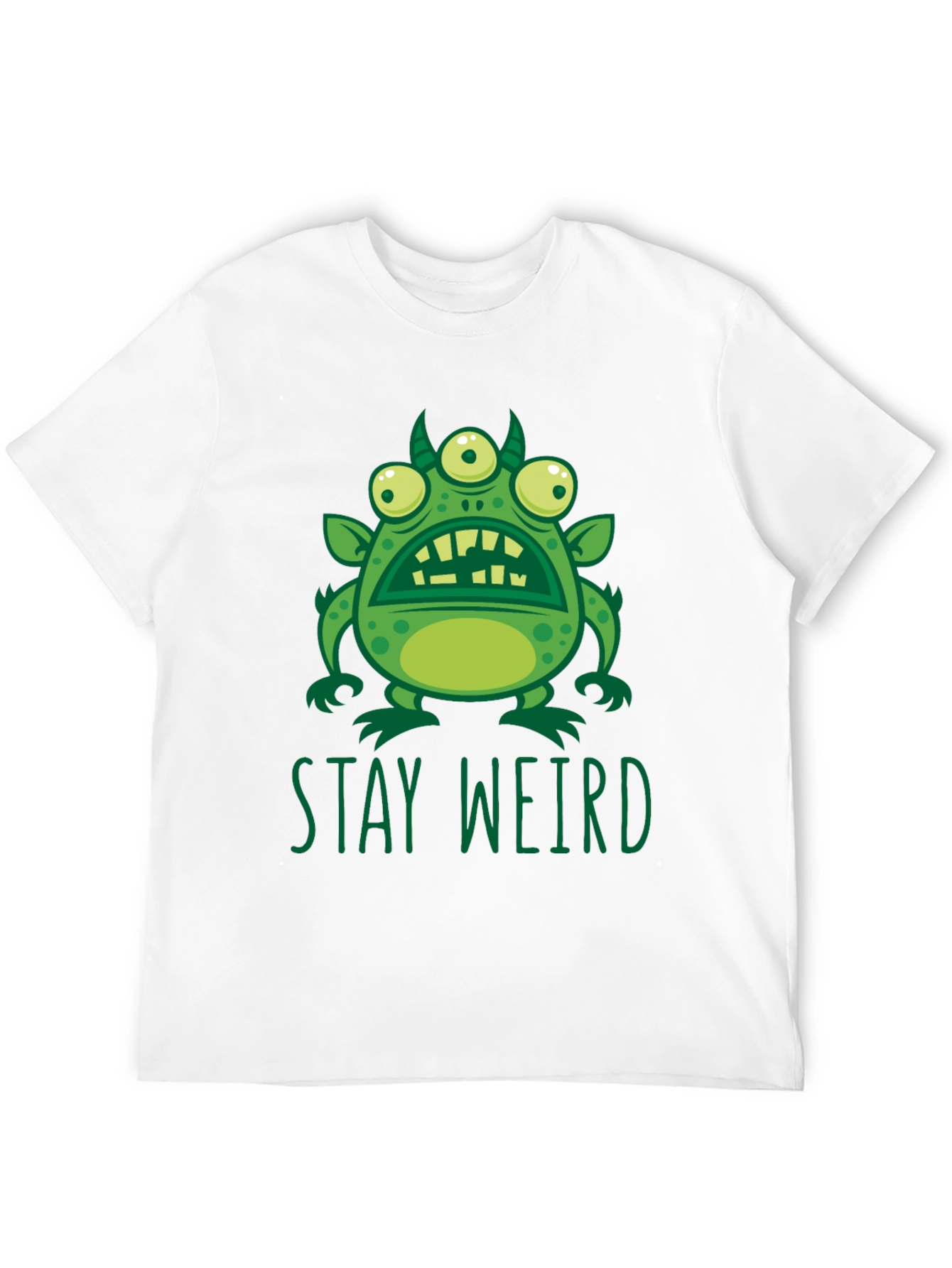 Stay Weird Monster Graphic Tee