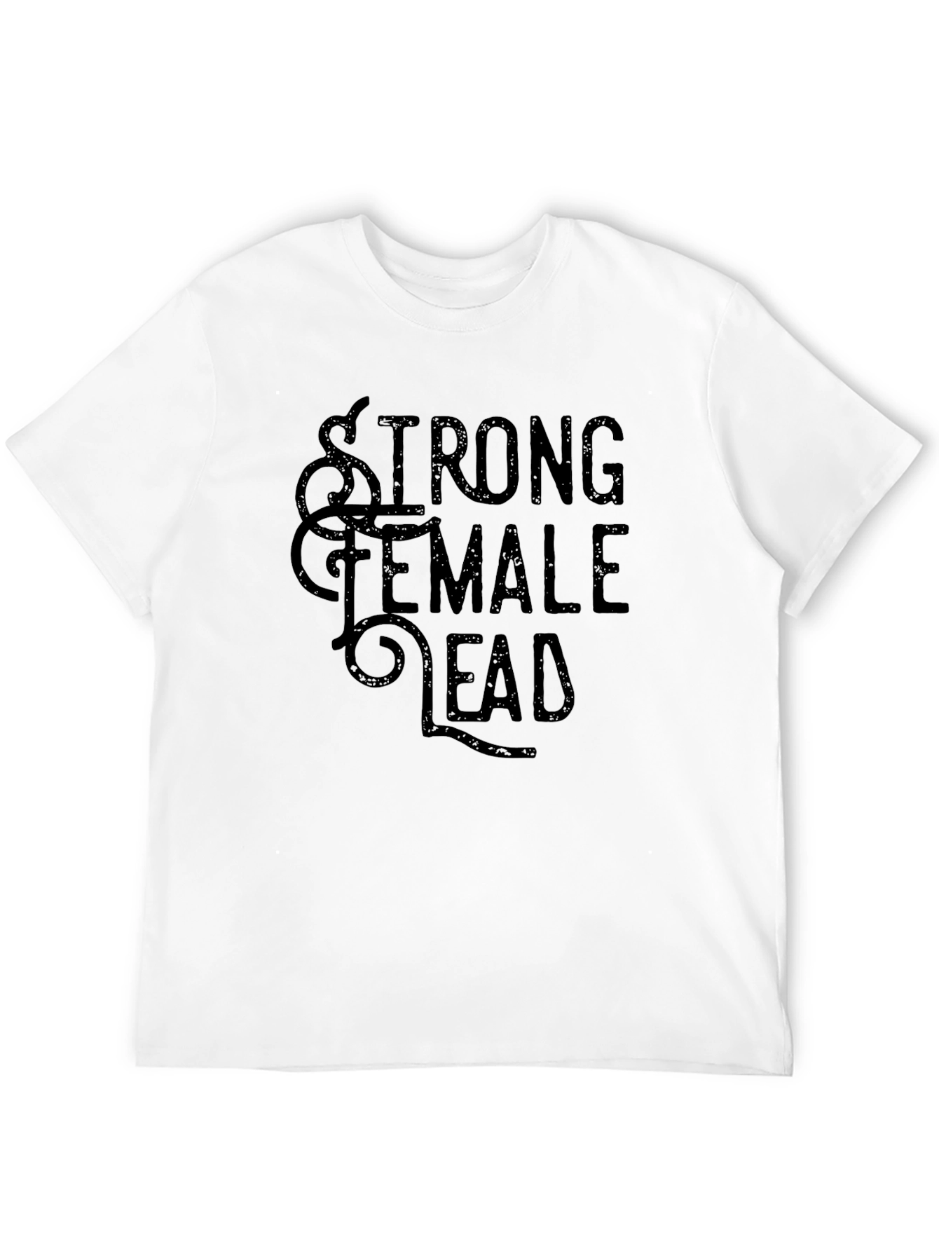 Strong Female Lead Graphic T-Shirt - Black