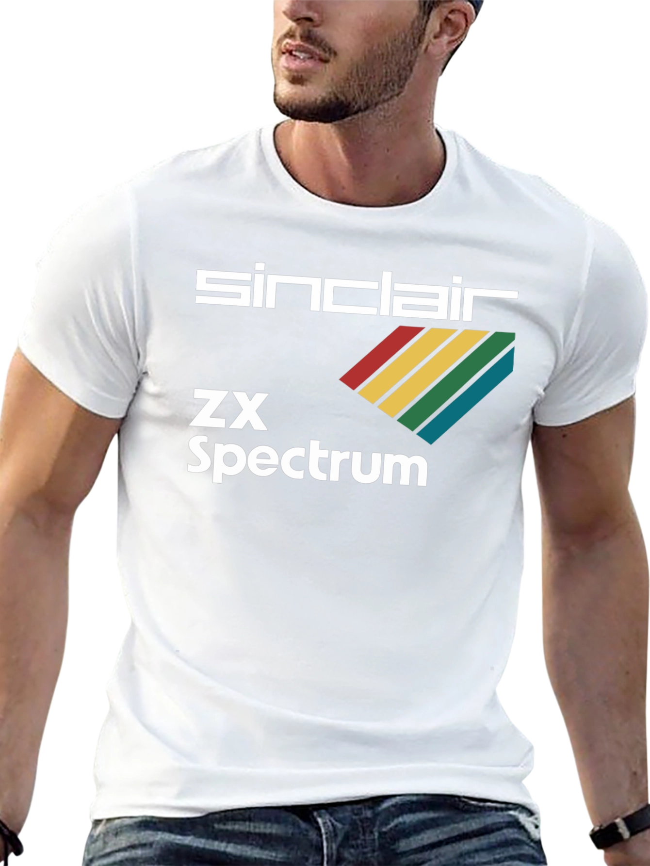 Sinclair ZX Spectrum T-Shirt Retro Computer Gaming Tee