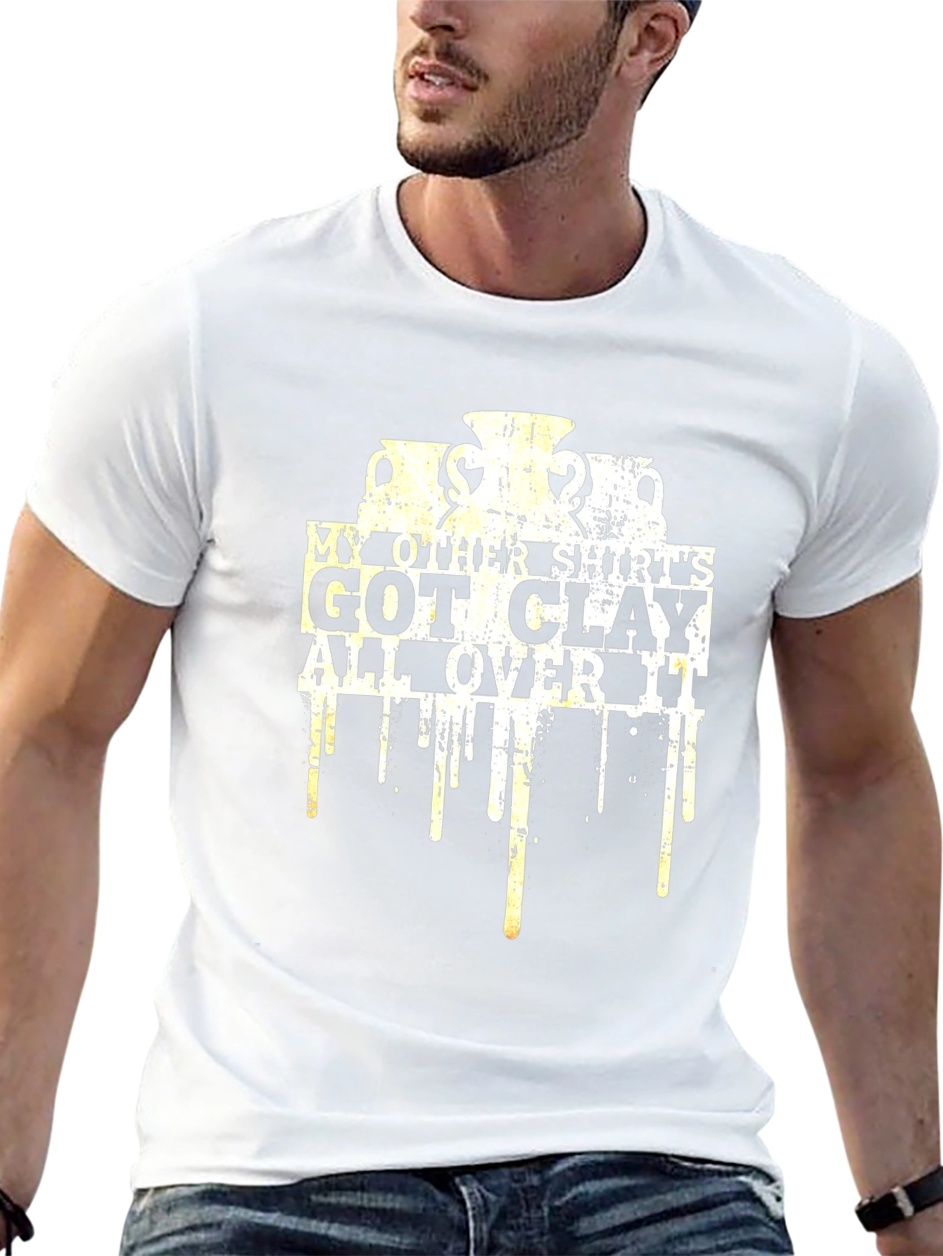 Pottery Lover T-Shirt - Clay All Over It