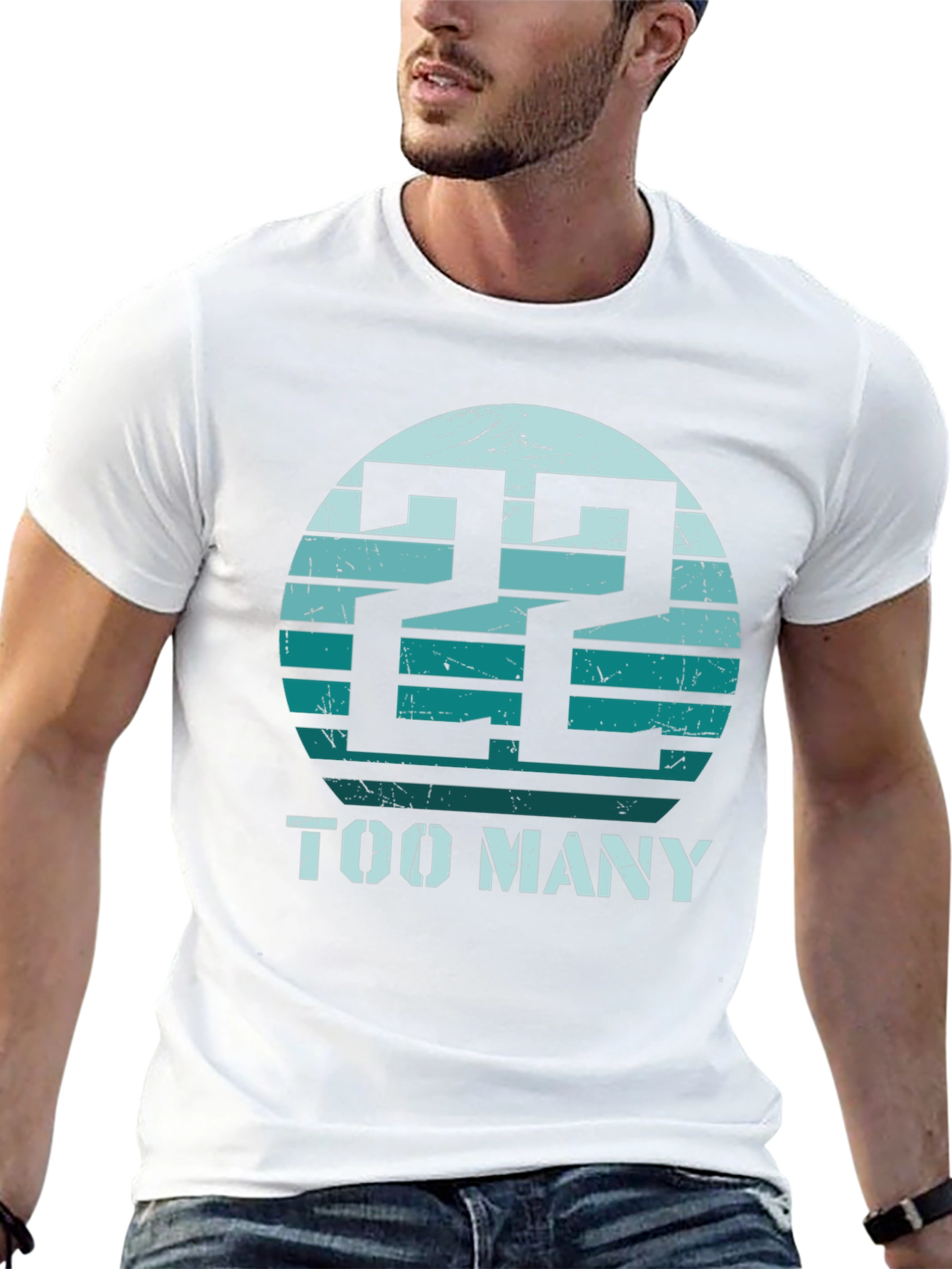 22 Too Many Graphic Tee - Retro Style