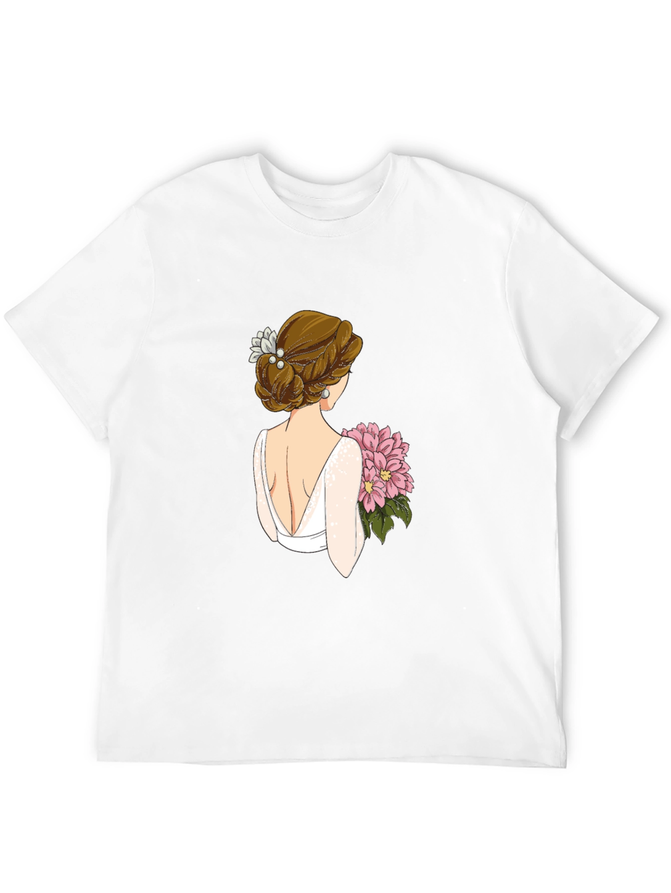 Bride Graphic Tee - Black Cotton T-Shirt
