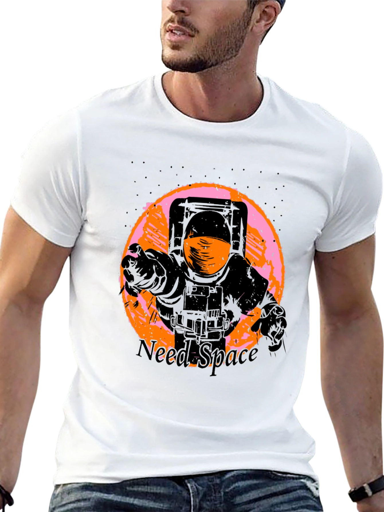 Need Space Astronaut Graphic T-Shirt