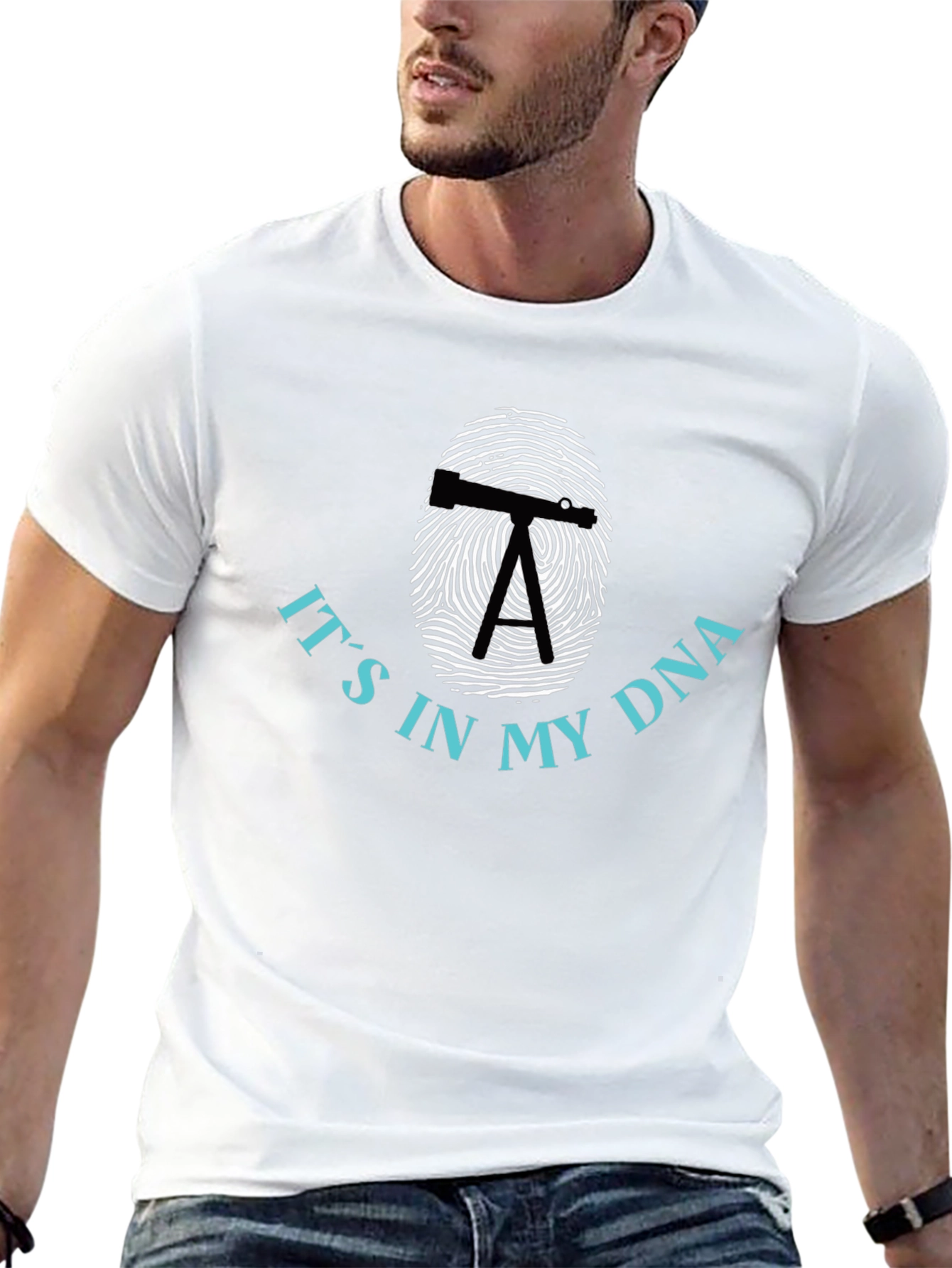 Its in My DNA Telescope T-Shirt