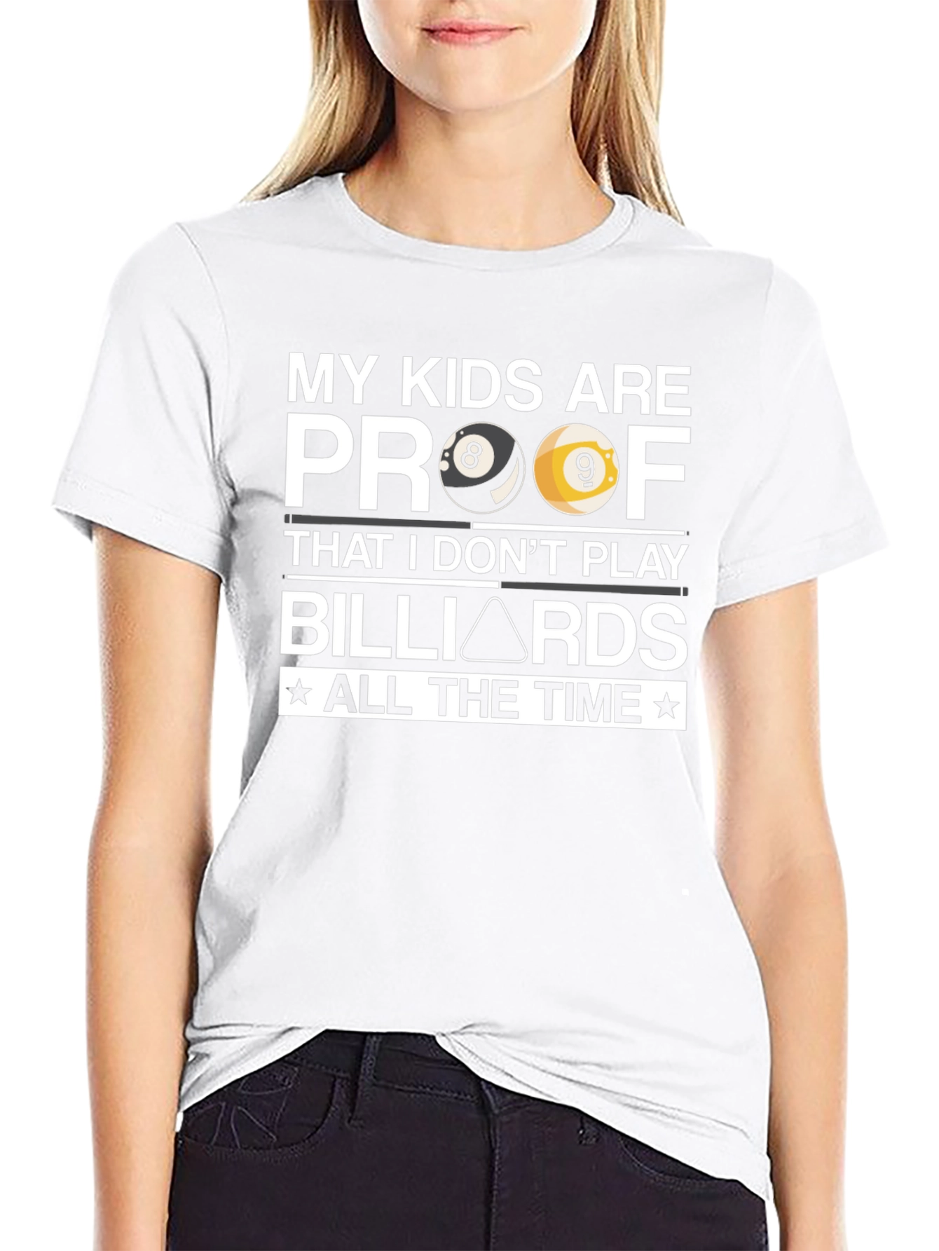 My Kids Billiards T-Shirt