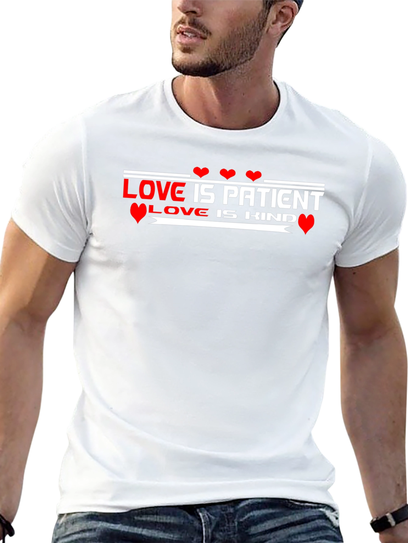 Love Is Patient Love Is Kind Black T-Shirt