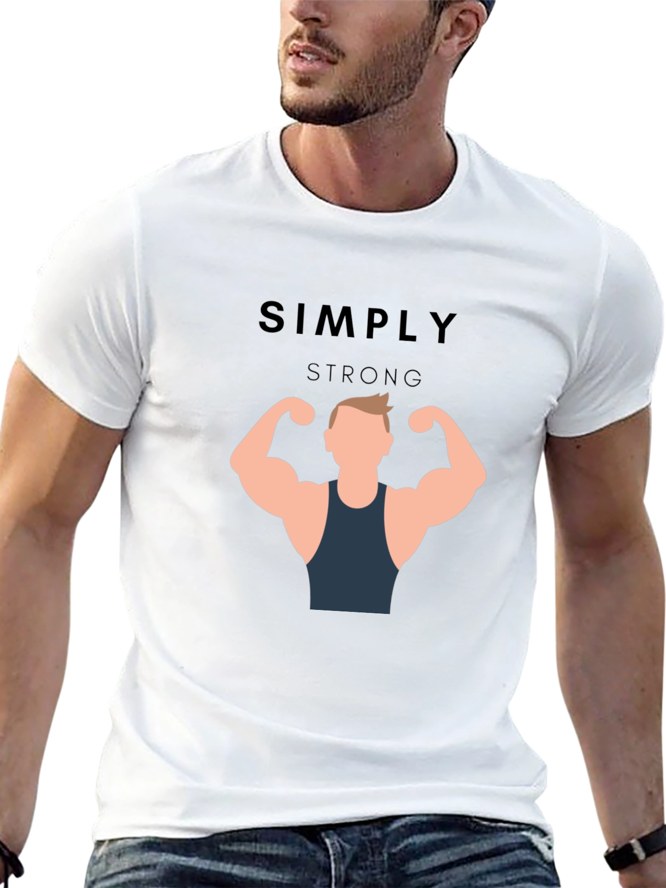 Simply Strong Graphic Tee