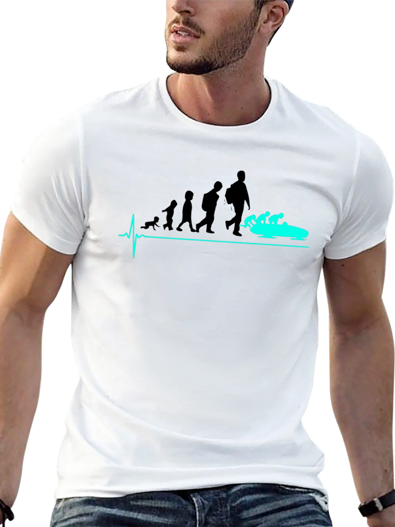 Evolution Rafting T-Shirt - Black