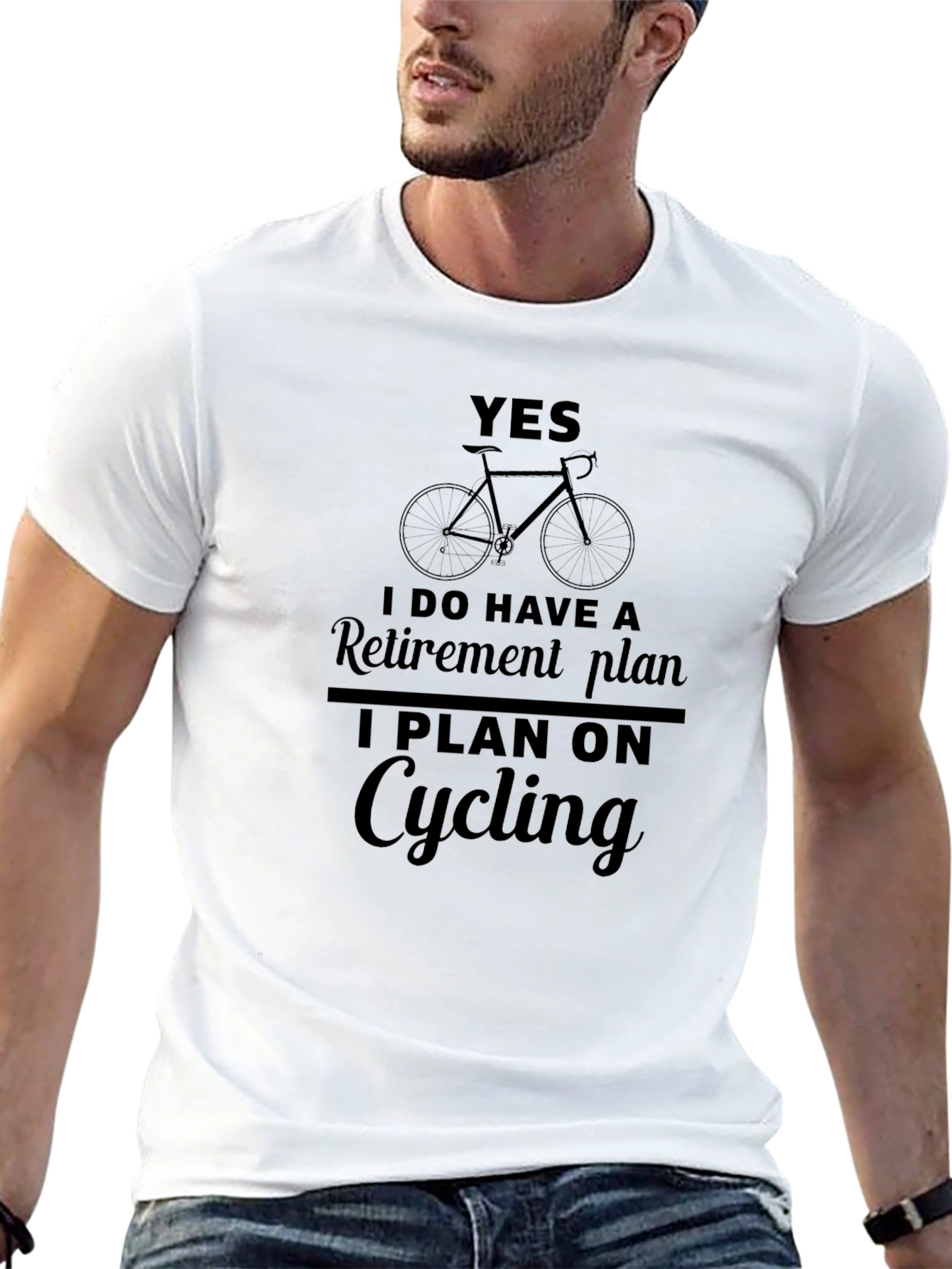 Cycling Retirement Plan T-Shirt - Funny Biker Tee
