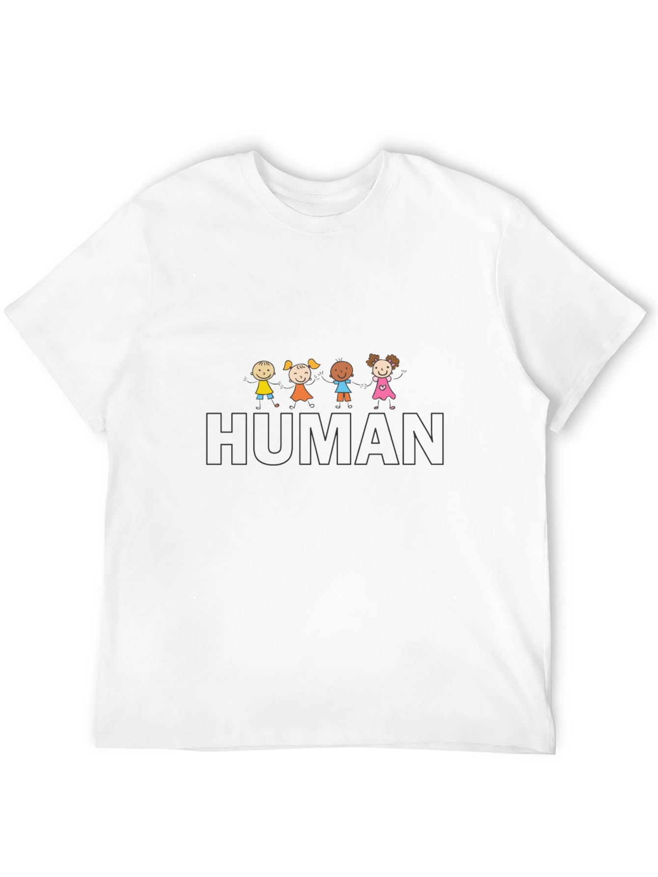 Human Kids Graphic T-Shirt