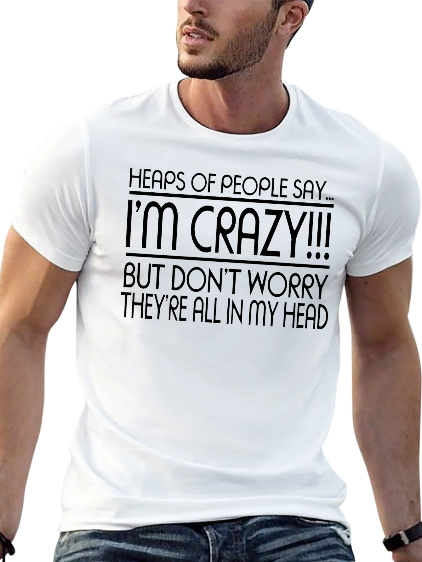 Crazy In My Head Graphic Tee