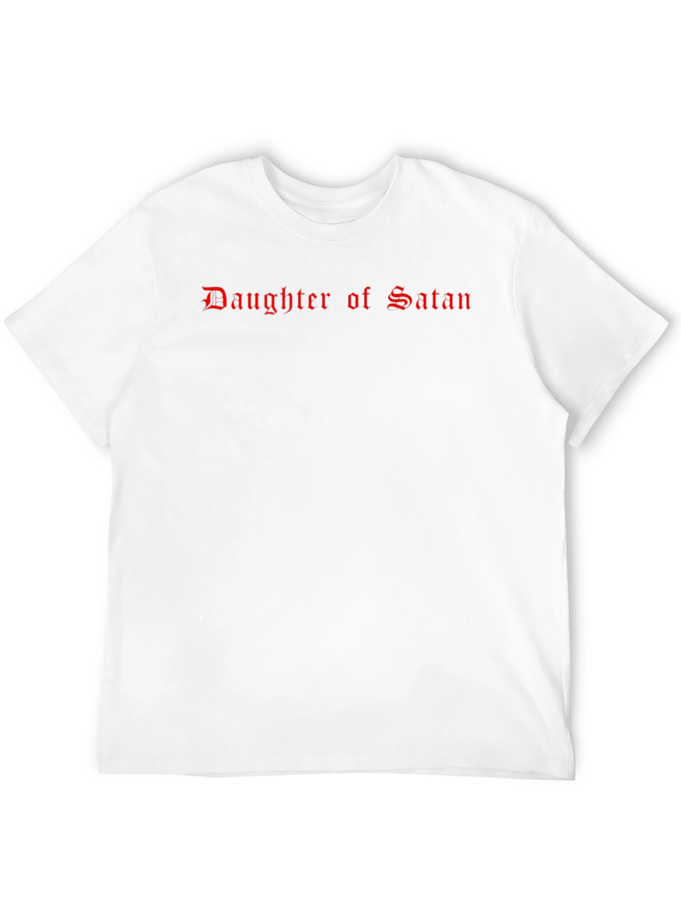 Daughter of Satan Graphic Tee - Black
