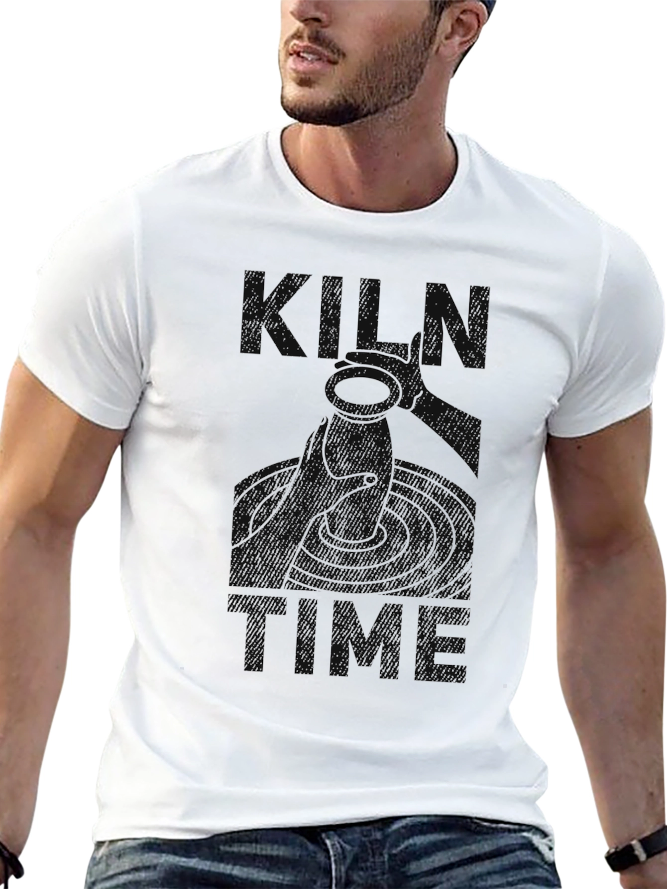 Kiln Time Pottery T-Shirt - Unique Ceramic Art Tee