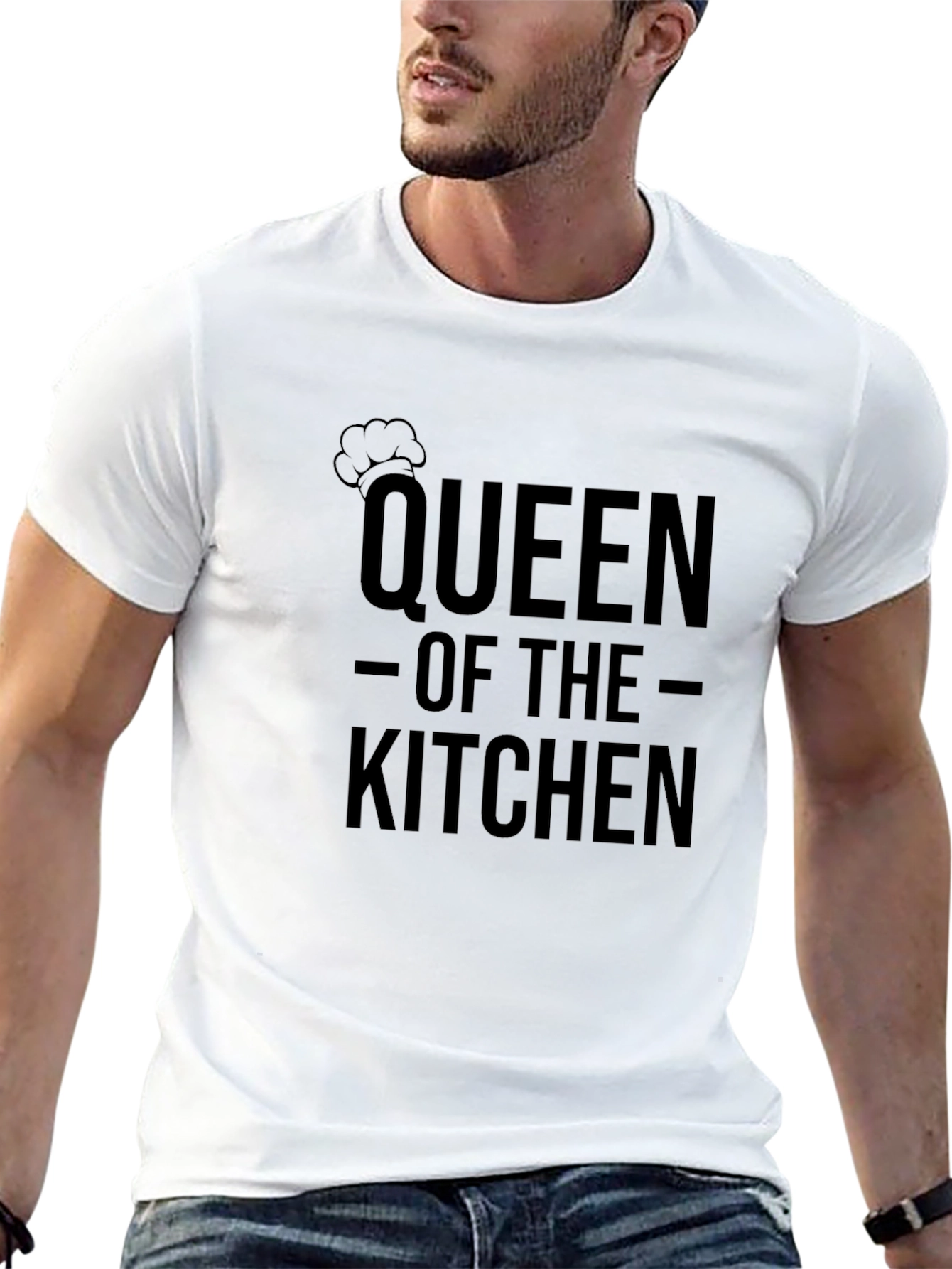 Queen of the Kitchen Black T-Shirt
