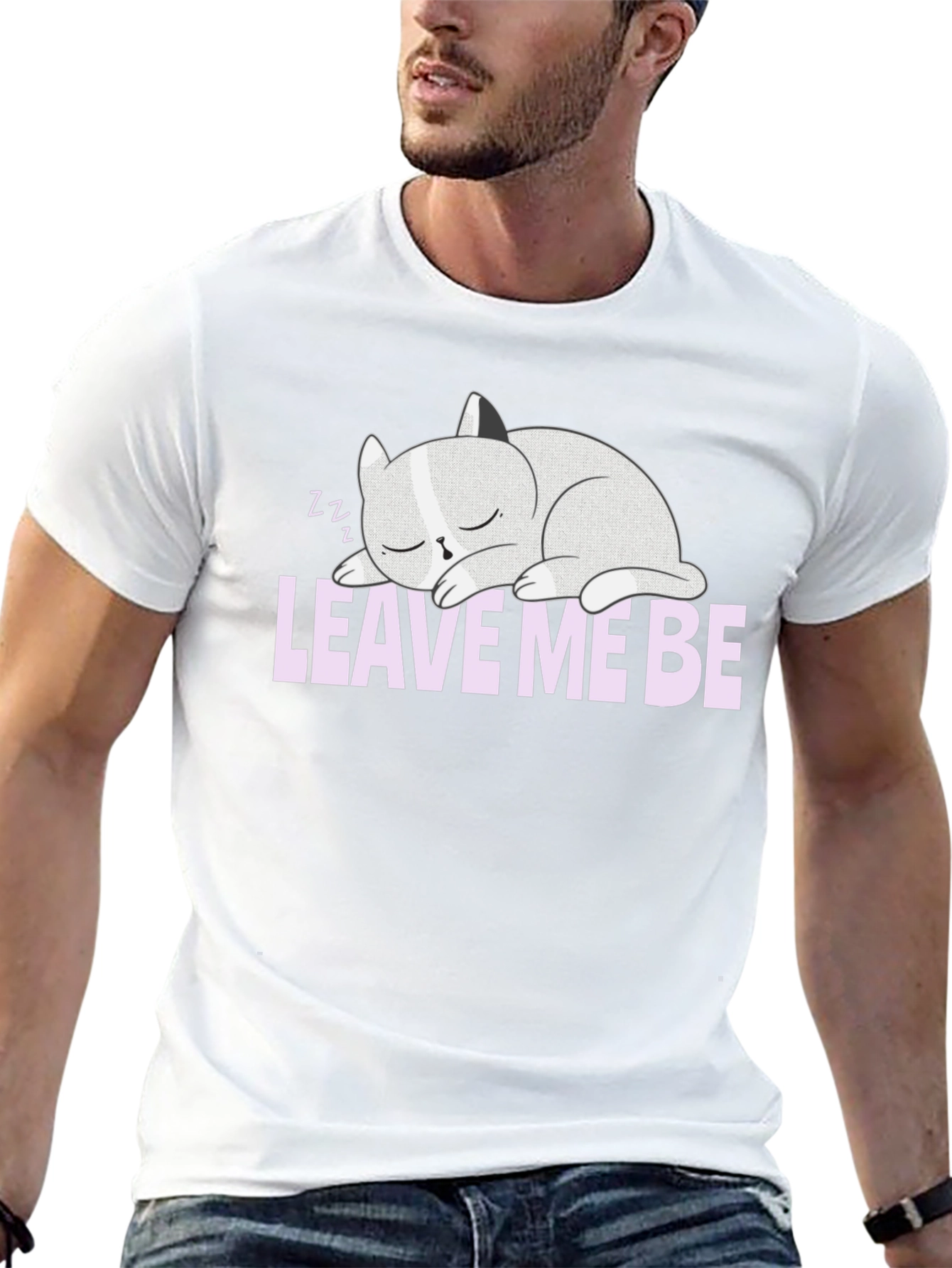Leave Me Be Cat Nap T-Shirt