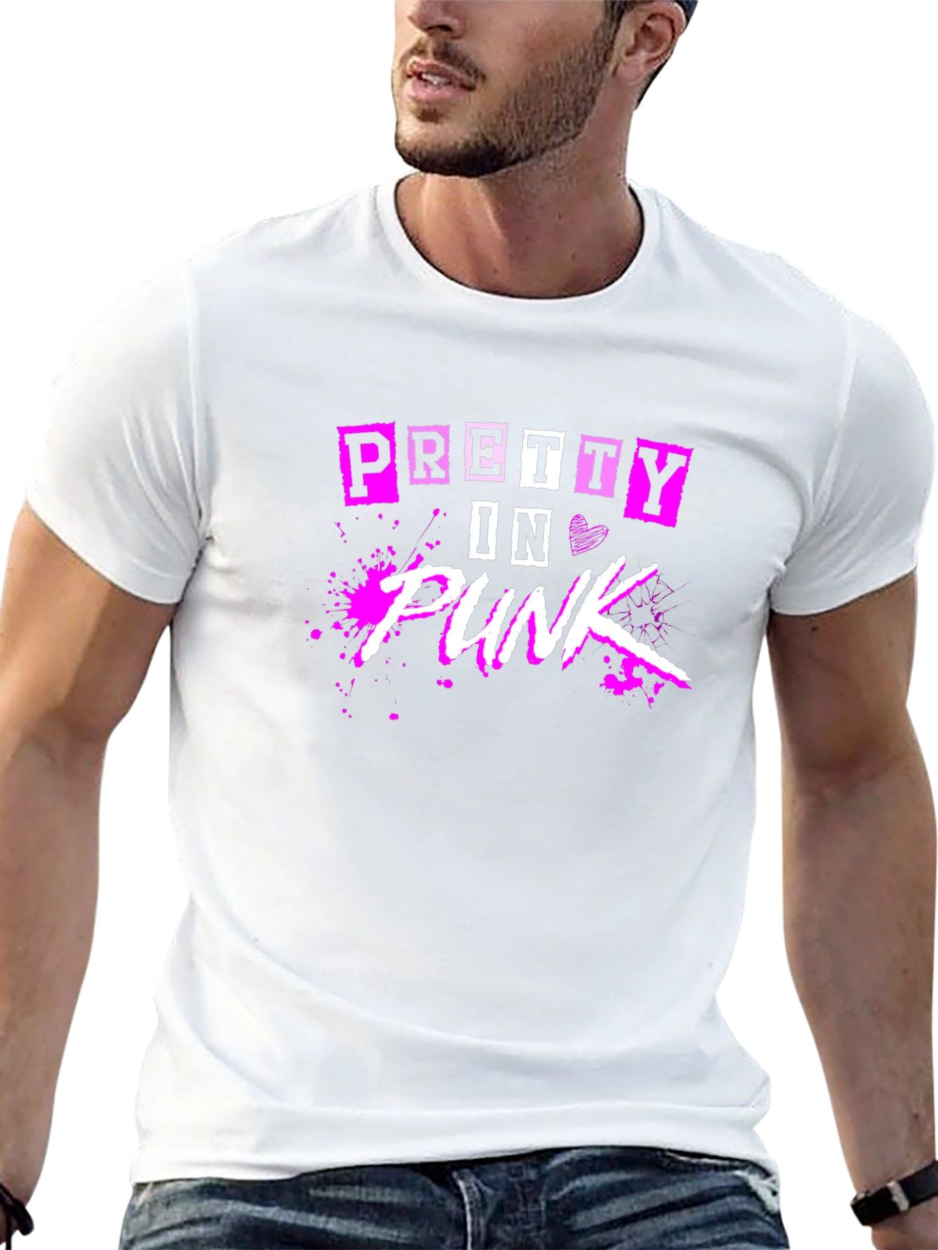 Pretty in Punk Graphic Tee - Black T-Shirt