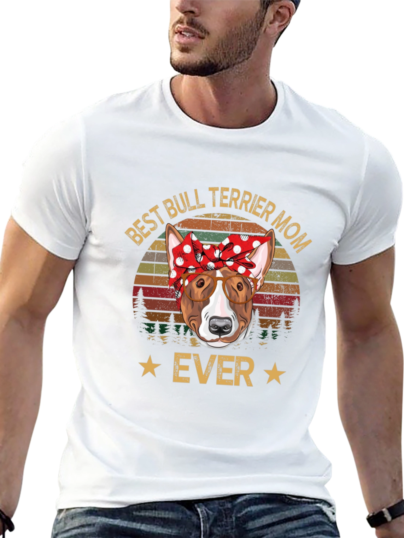 Best Bull Terrier Mom Ever T-Shirt