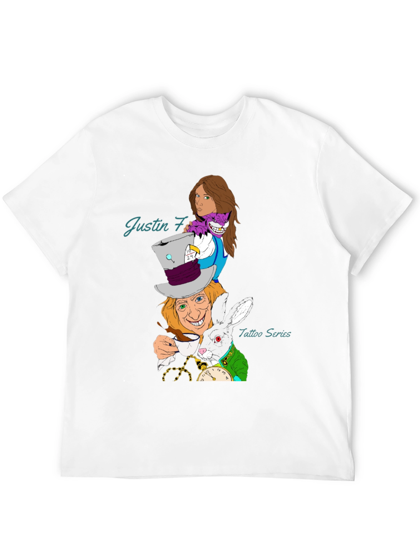 Whimsical Alice in Wonderland T-Shirt