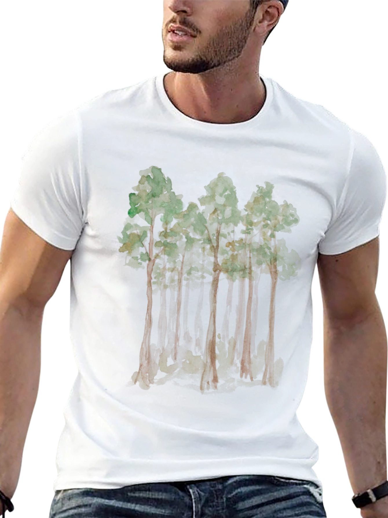 Forest Graphic Tee - Nature Inspired Print