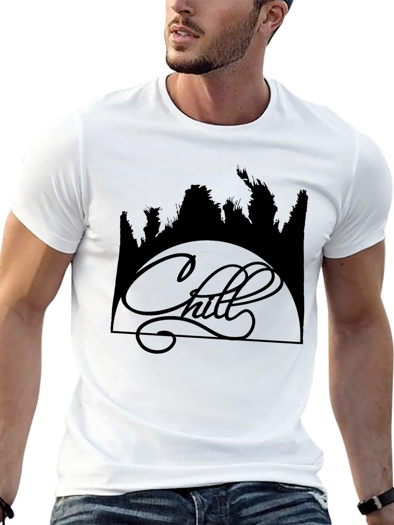 Chill Graphic T-Shirt - Relaxed Style