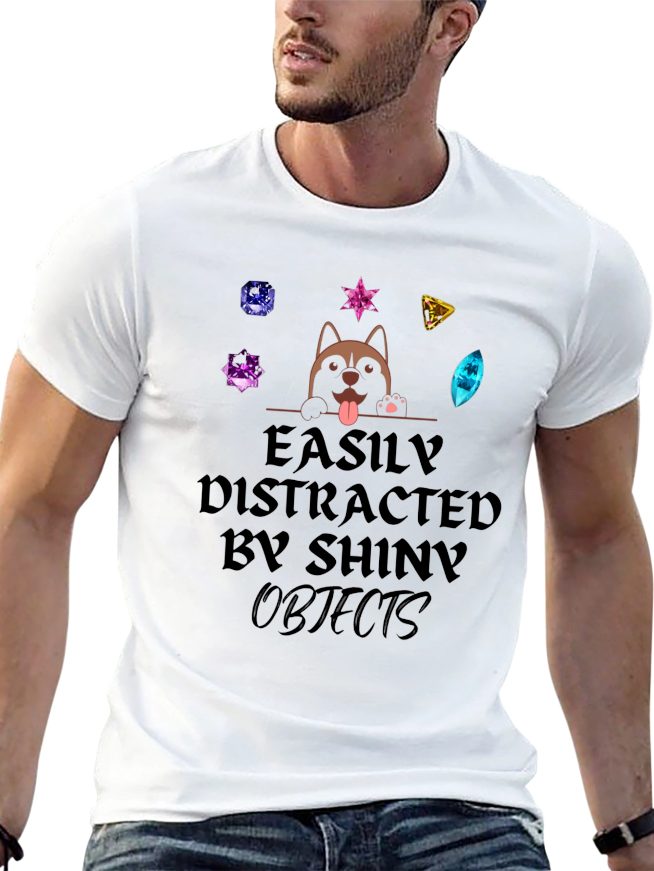 Easily Distracted by Shiny Objects T-Shirt