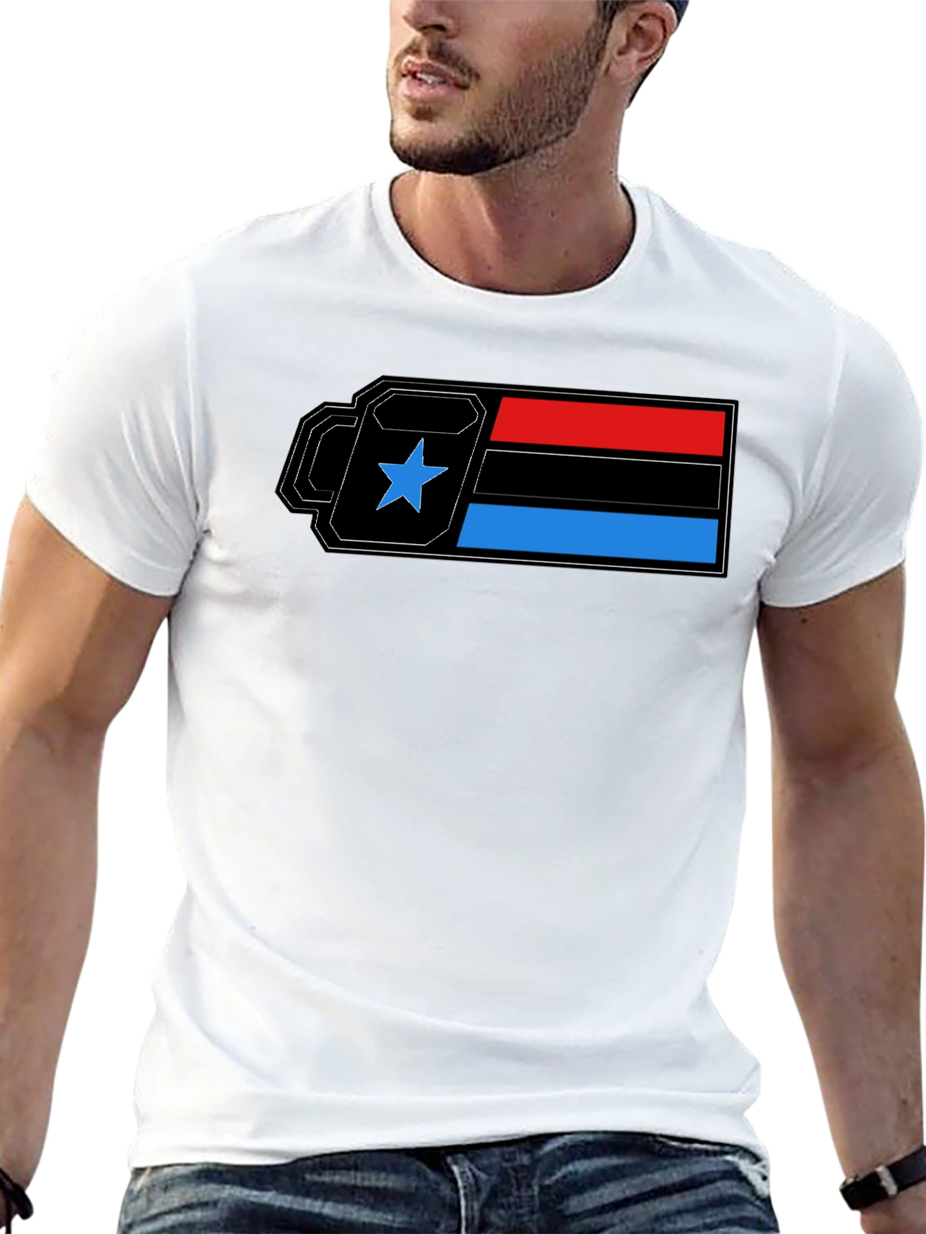Retro Patriotic Graphic T-Shirt