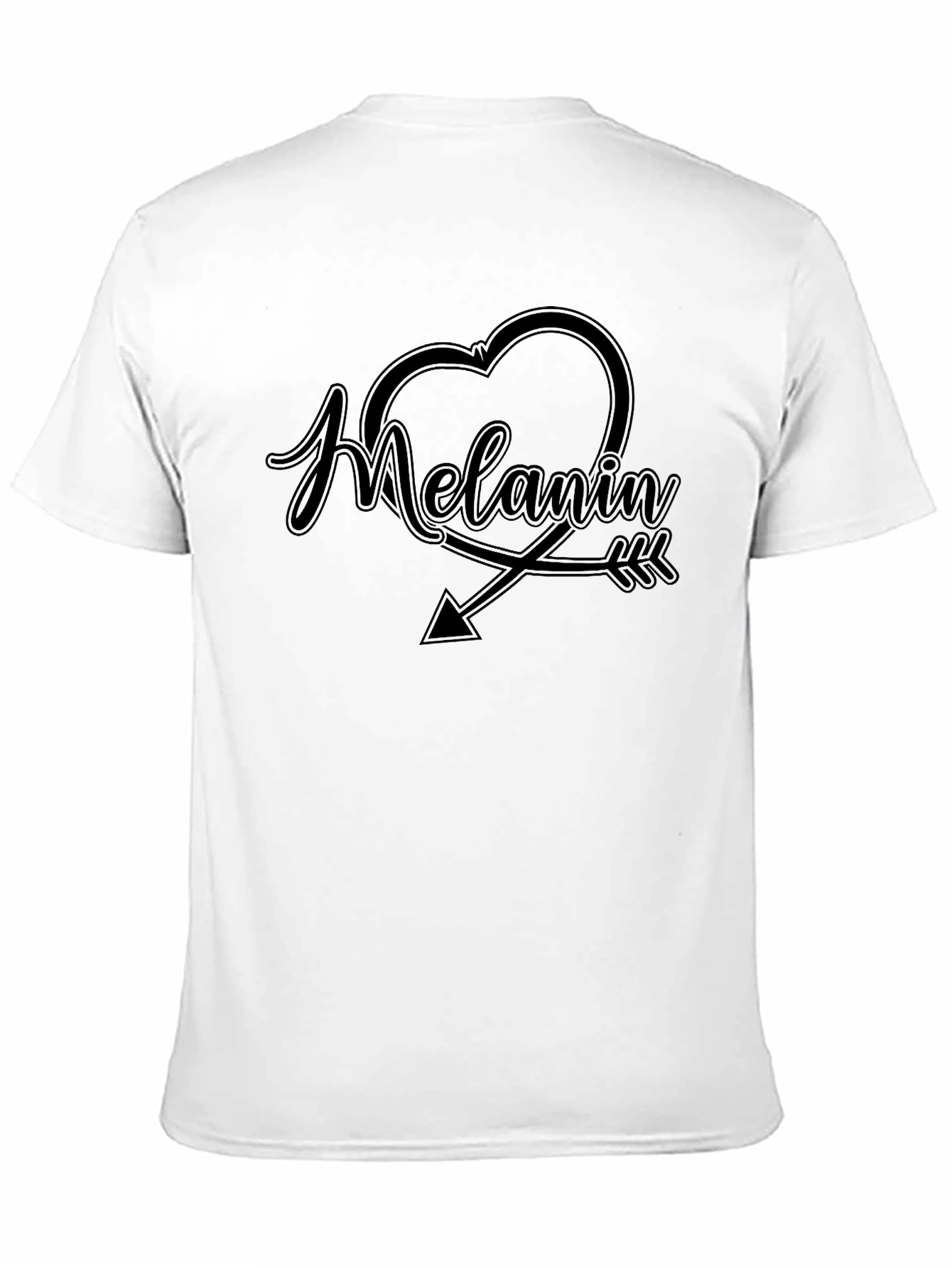 Melanin Heart Arrow Graphic Tee - Unisex