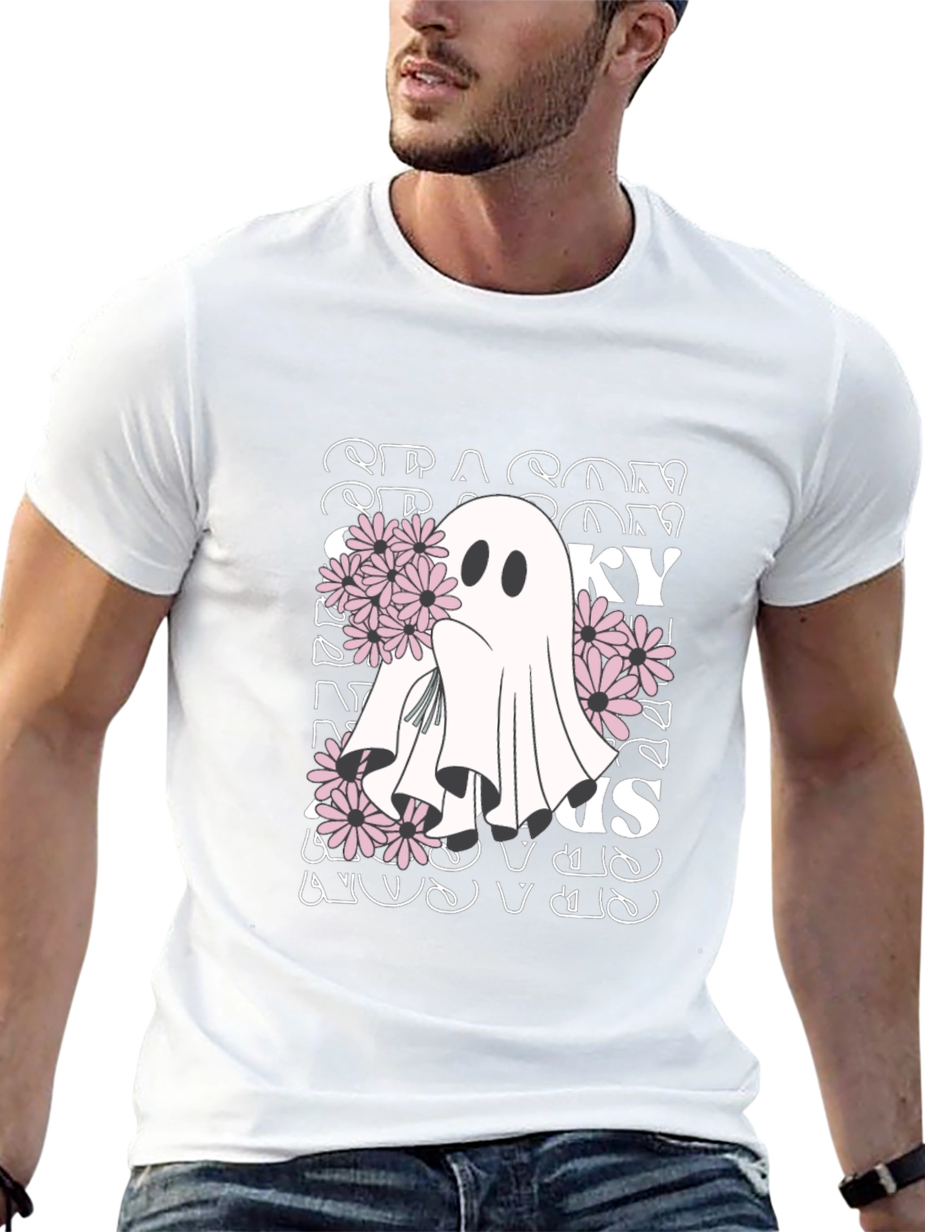 Spooky Season Ghost T-Shirt