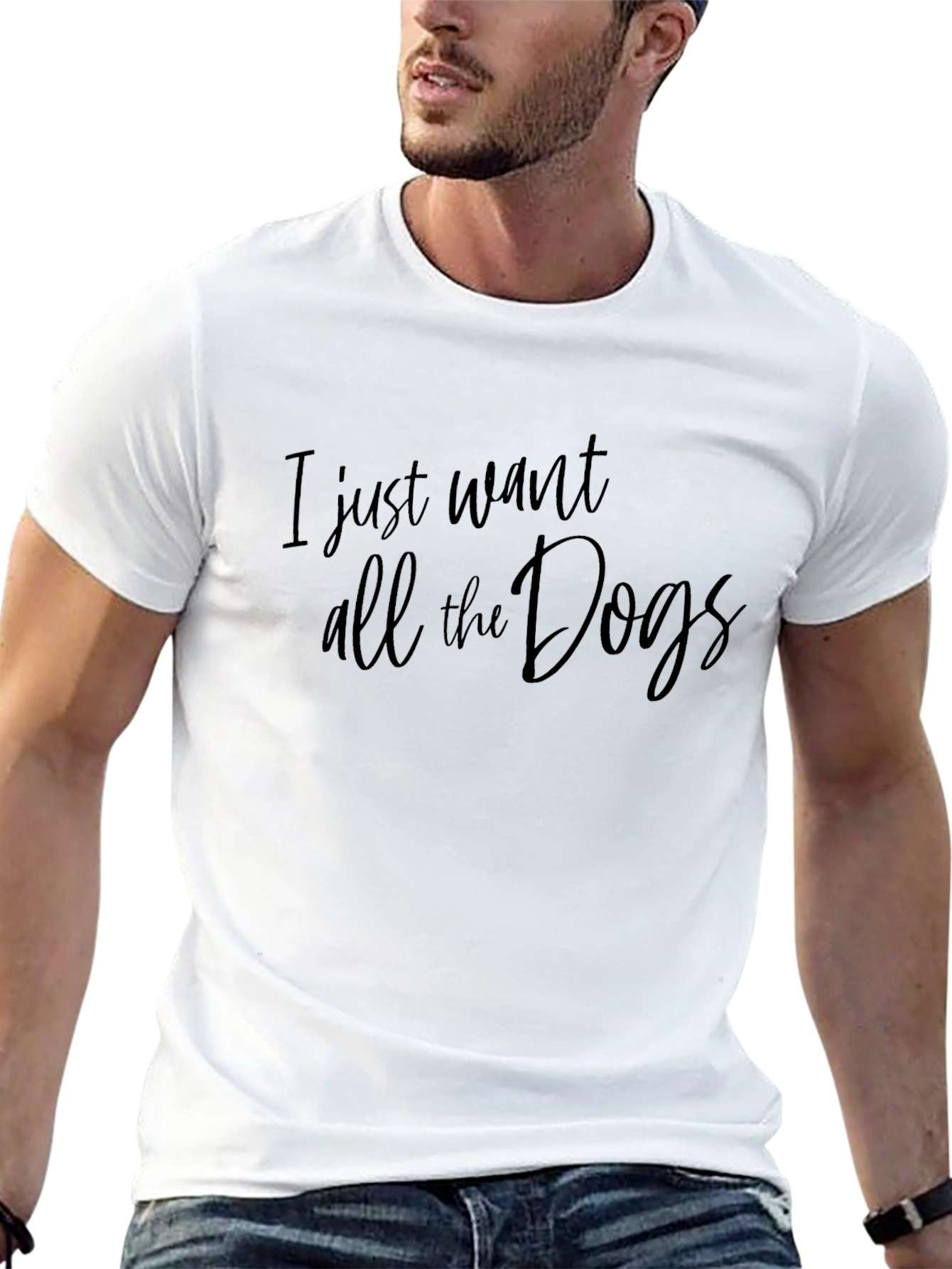 I Just Want All The Dogs T-Shirt - Unisex