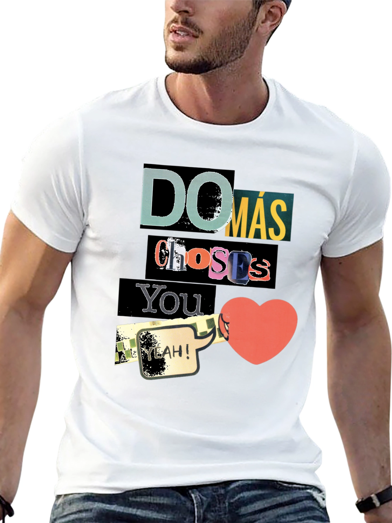 Do Más Choices You Heart Graphic Tee